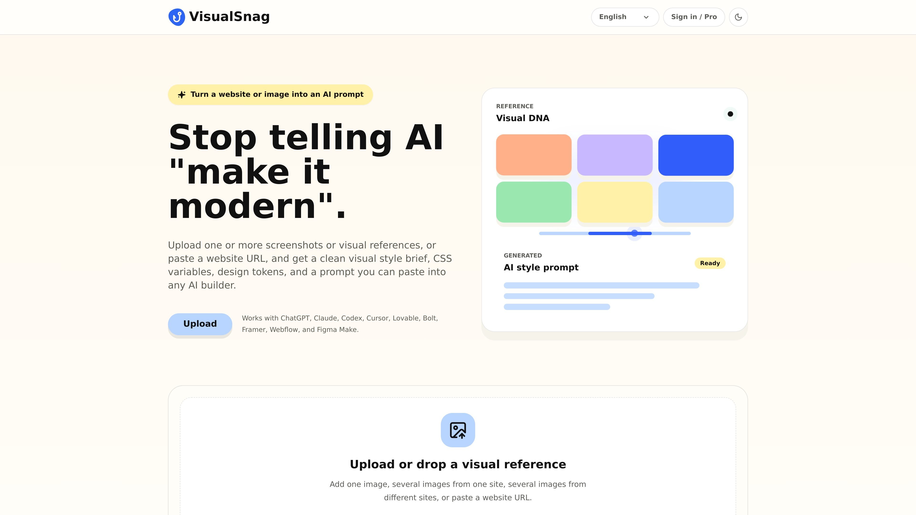 VisualSnag