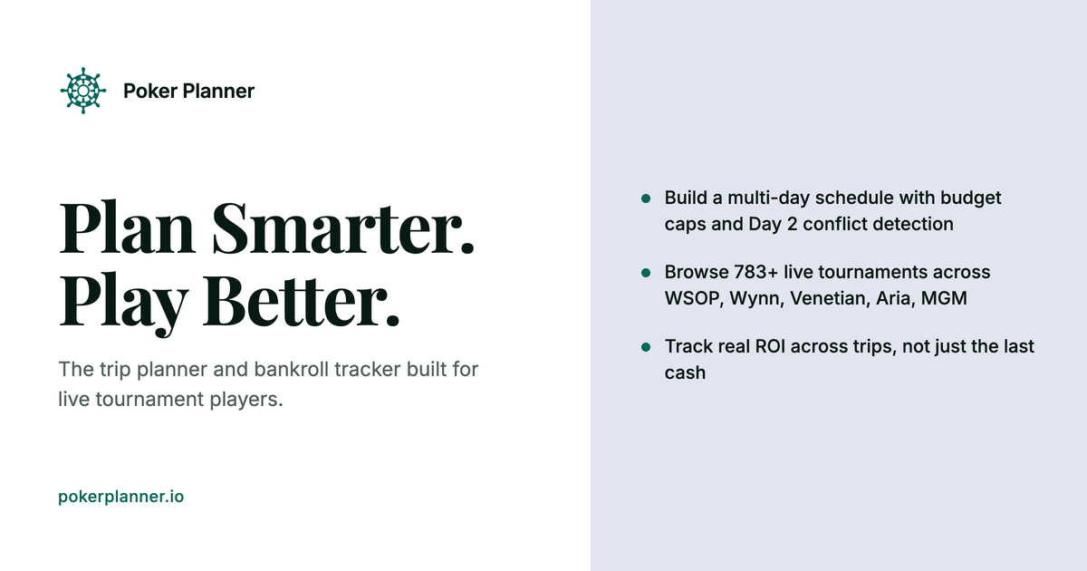 Poker Planner