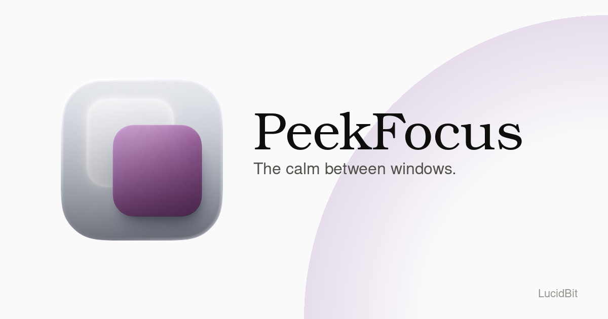 PeekFocus