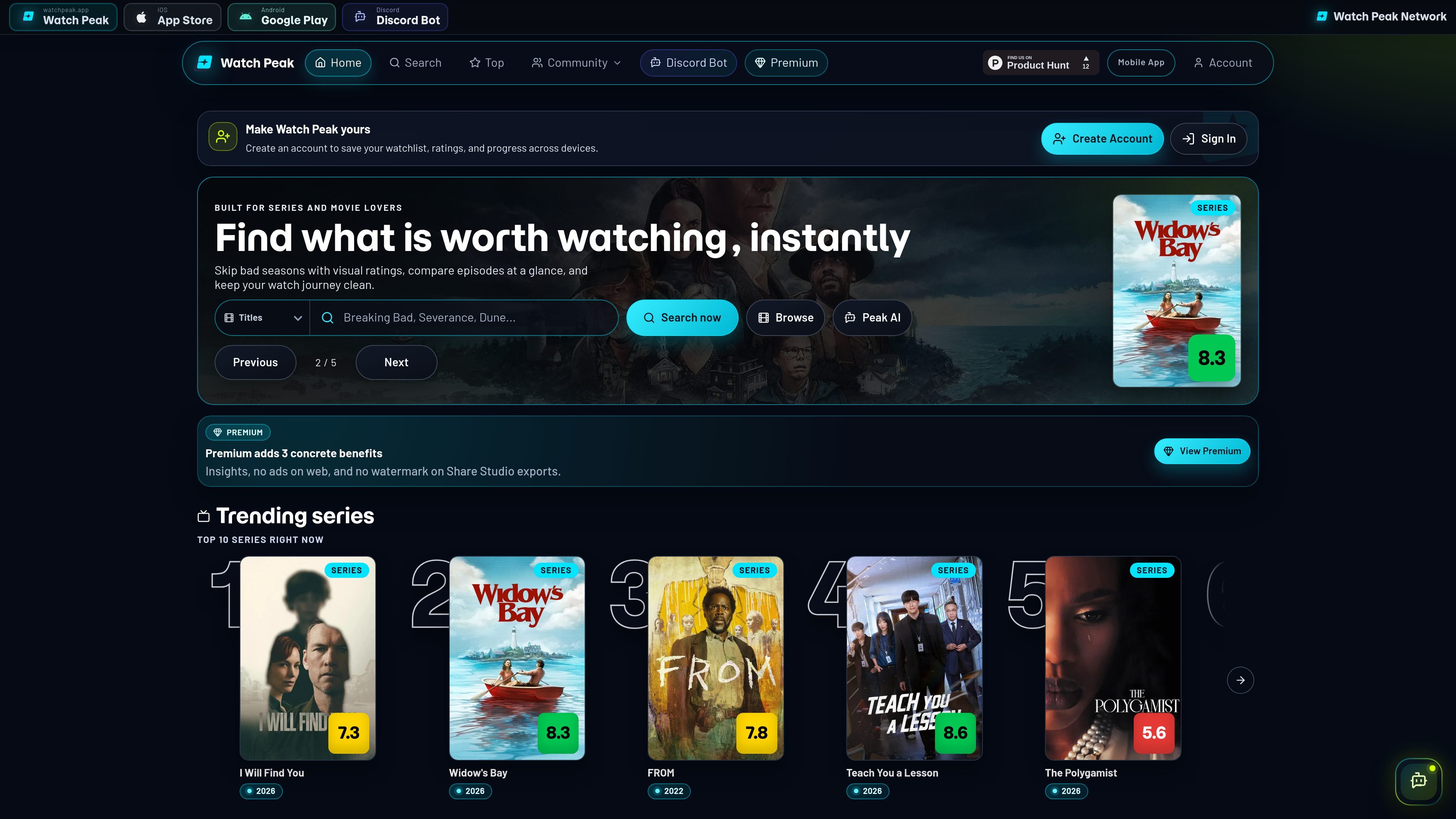 Watch Peak
