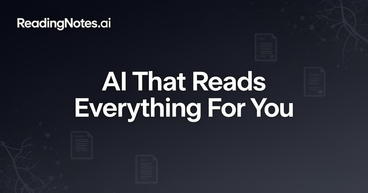 ReadingNotes.ai