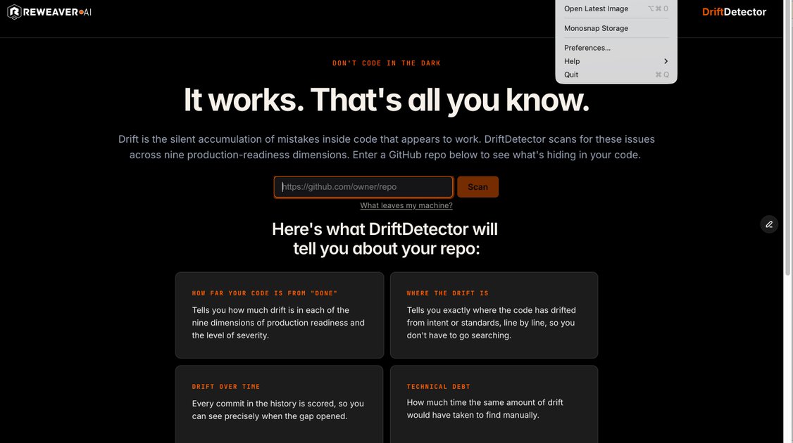 ReWeaver AI DriftDetector