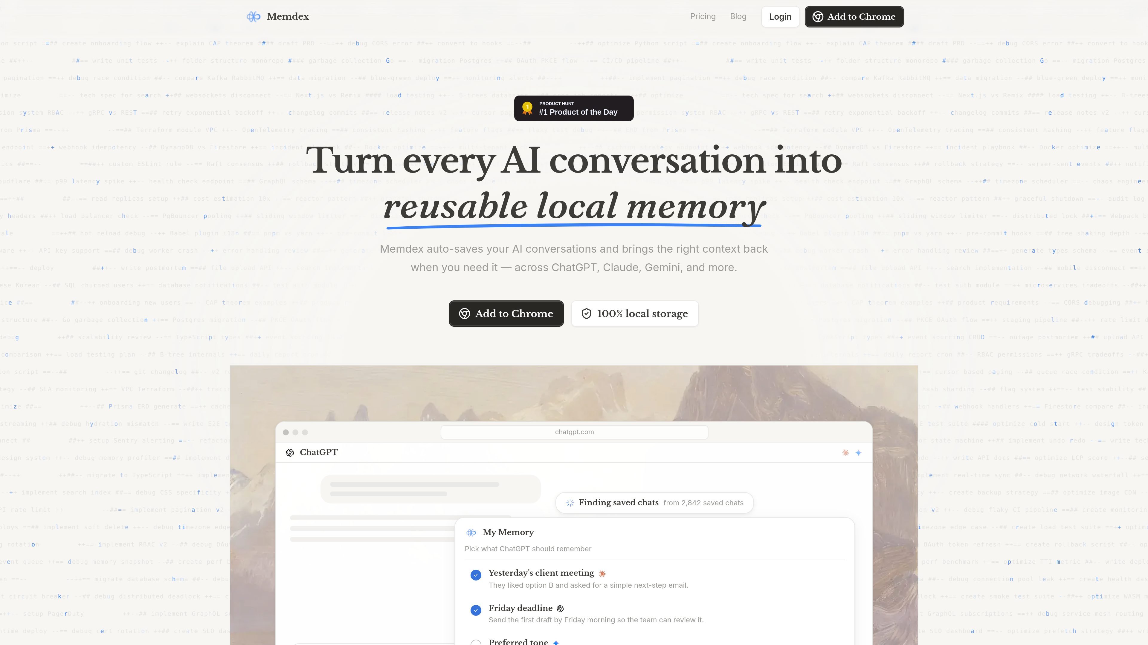 Memdex