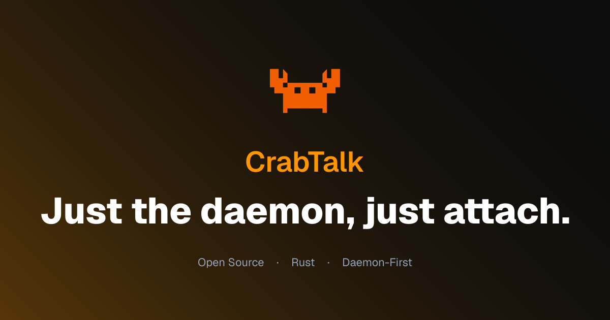 CrabTalk