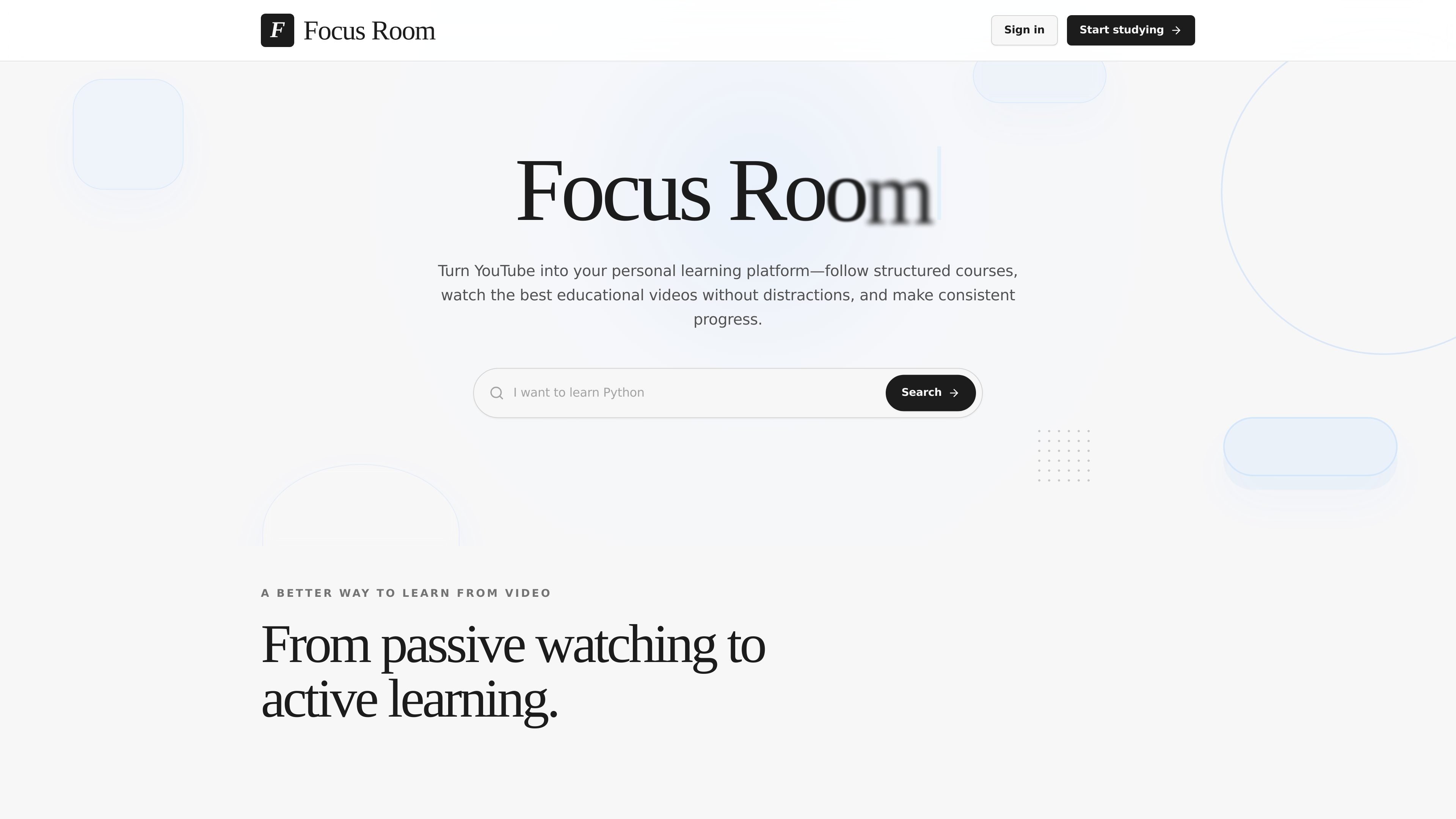 Focus Room