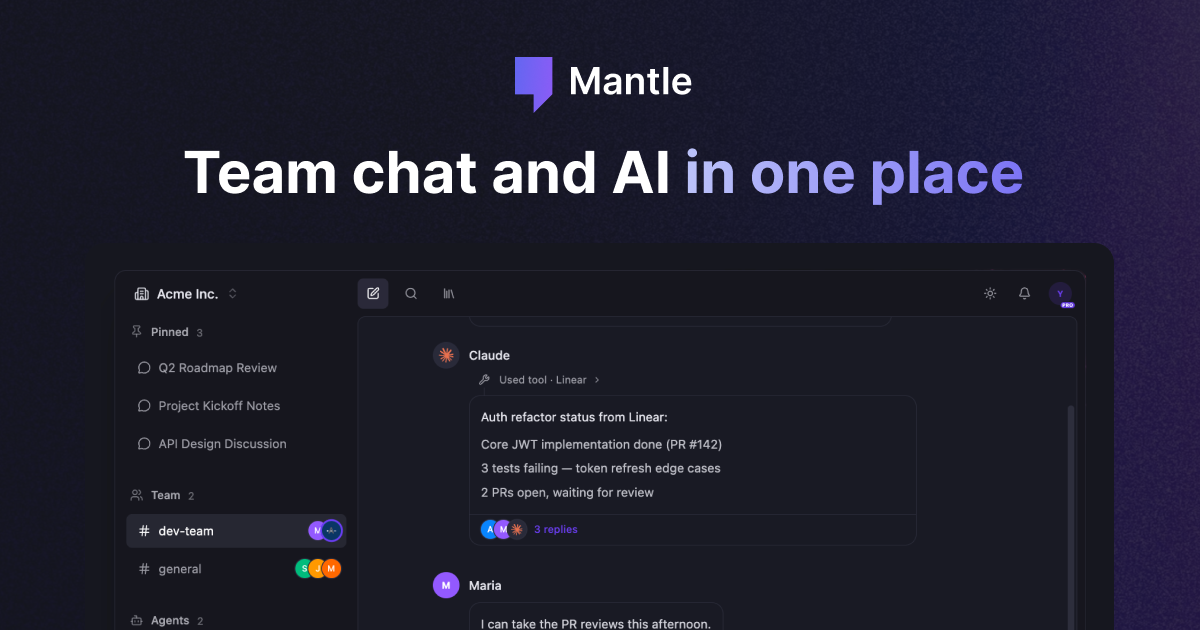 Mantle Chat