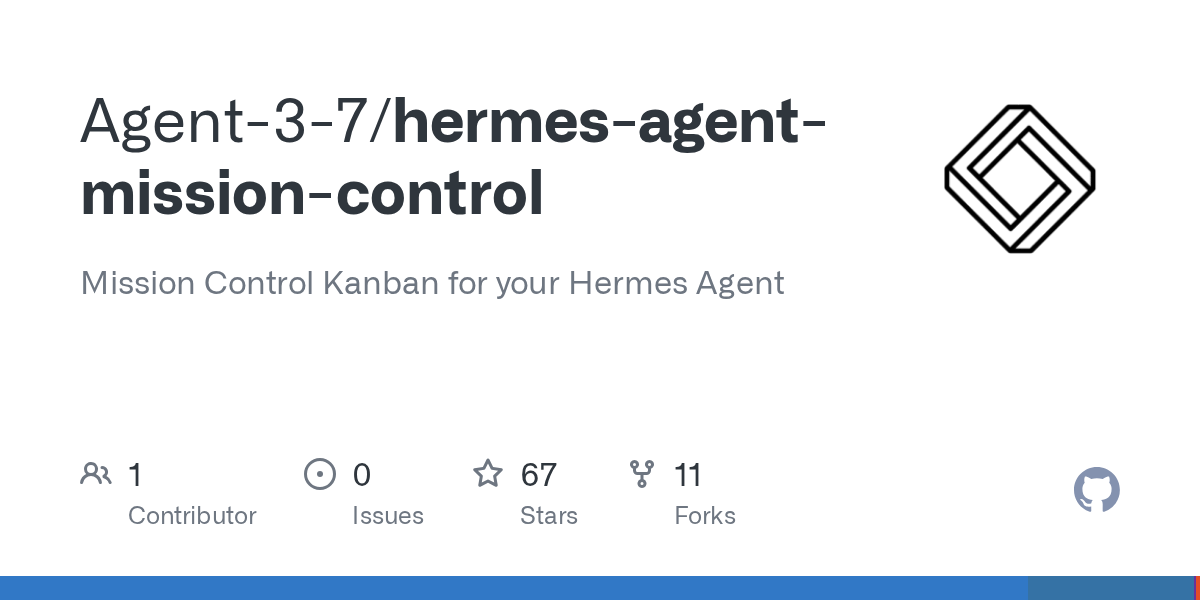 Hermes Agent Mission Control