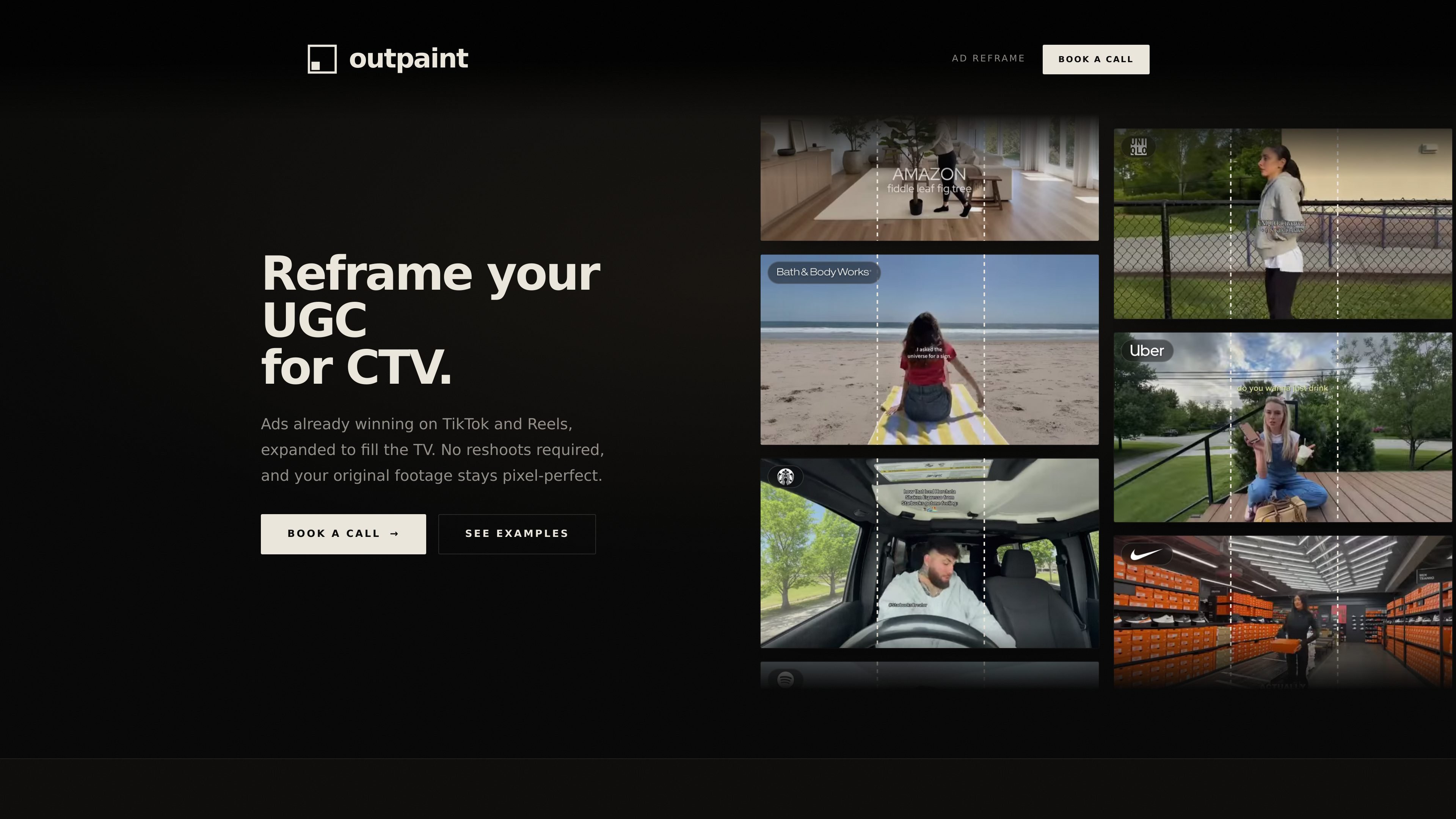 Outpaint Ad Reframe