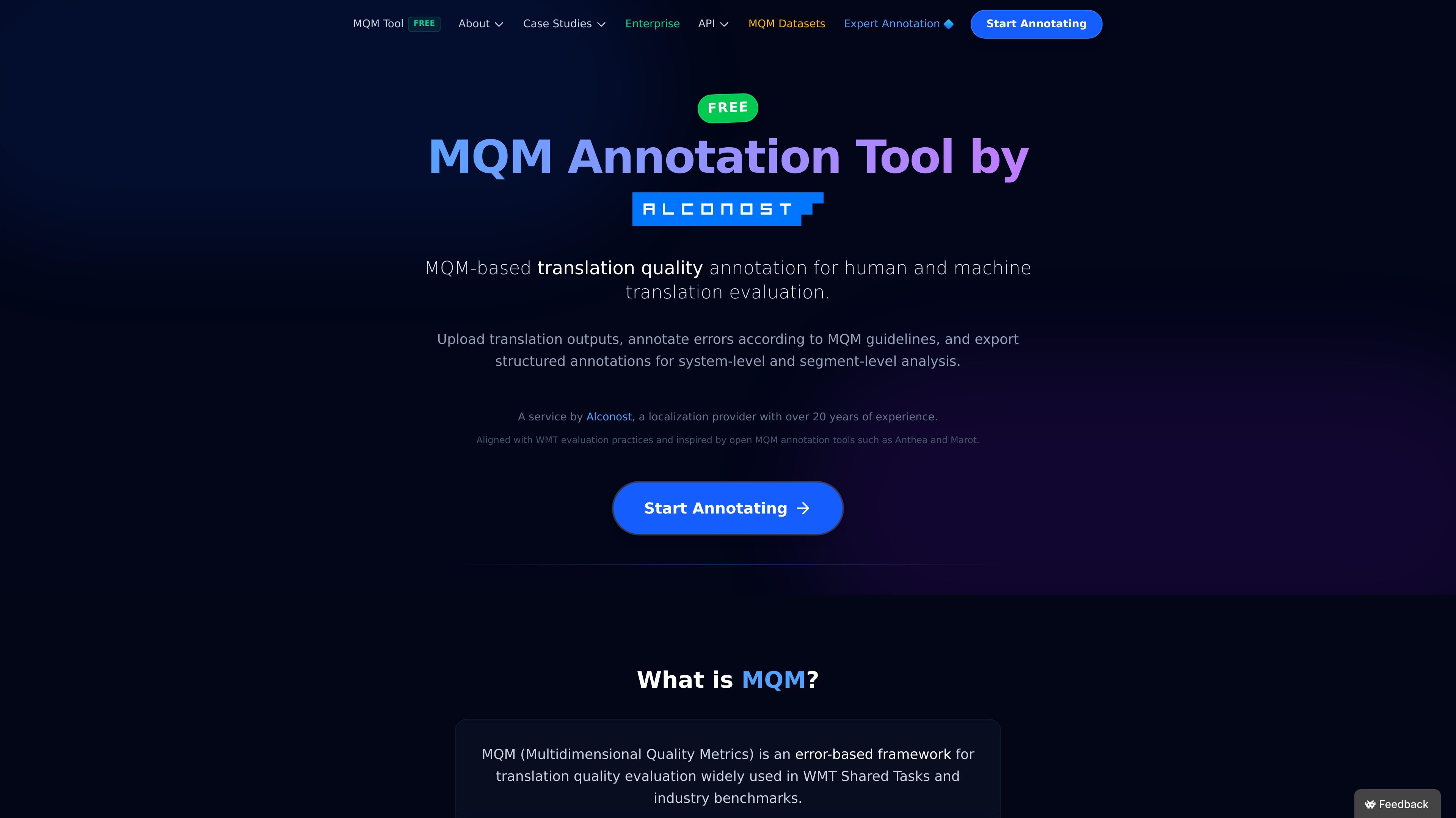 MQM Annotation Tool