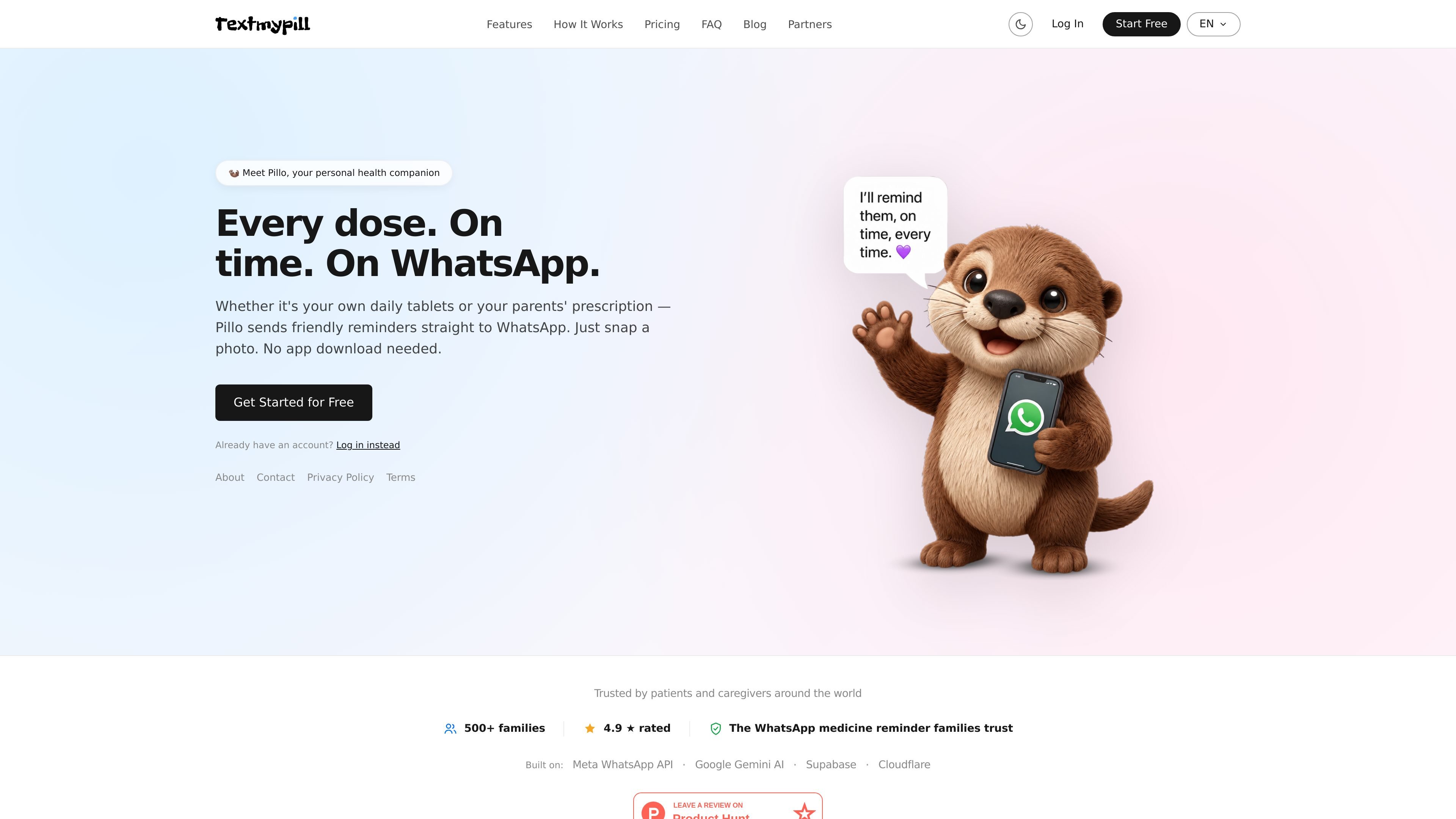 TextMyPill