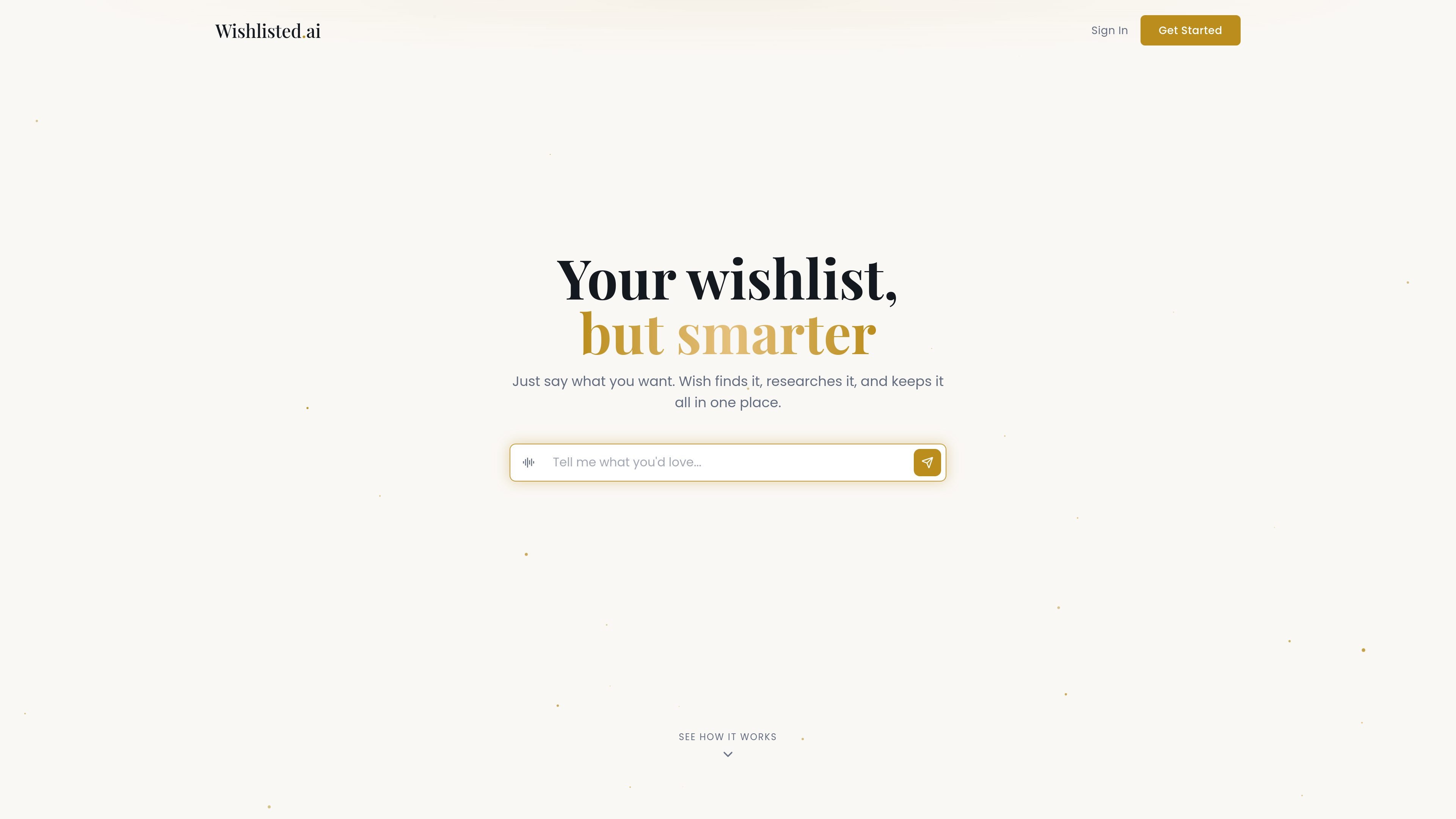 Wishlisted.ai