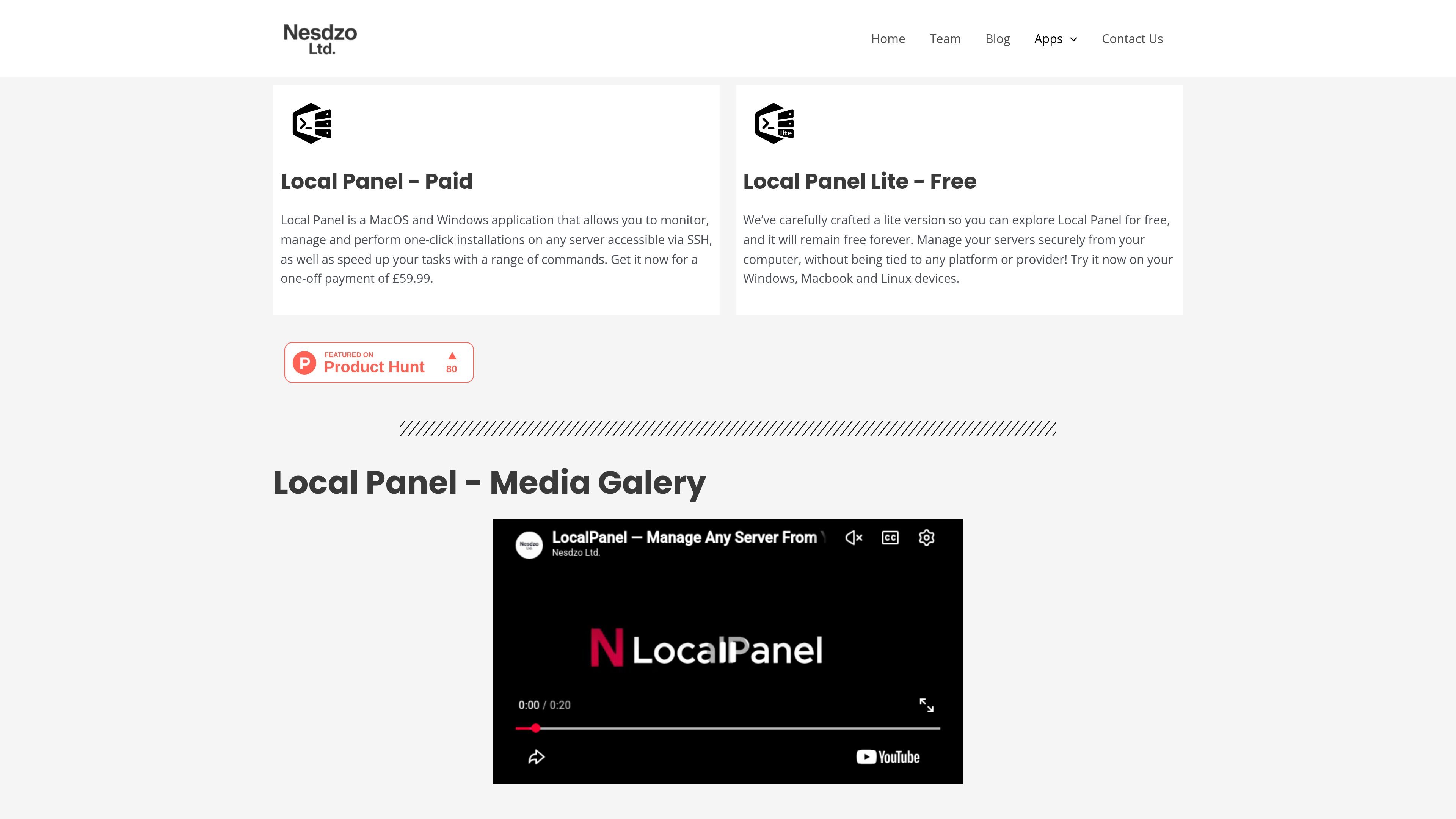Local Panel