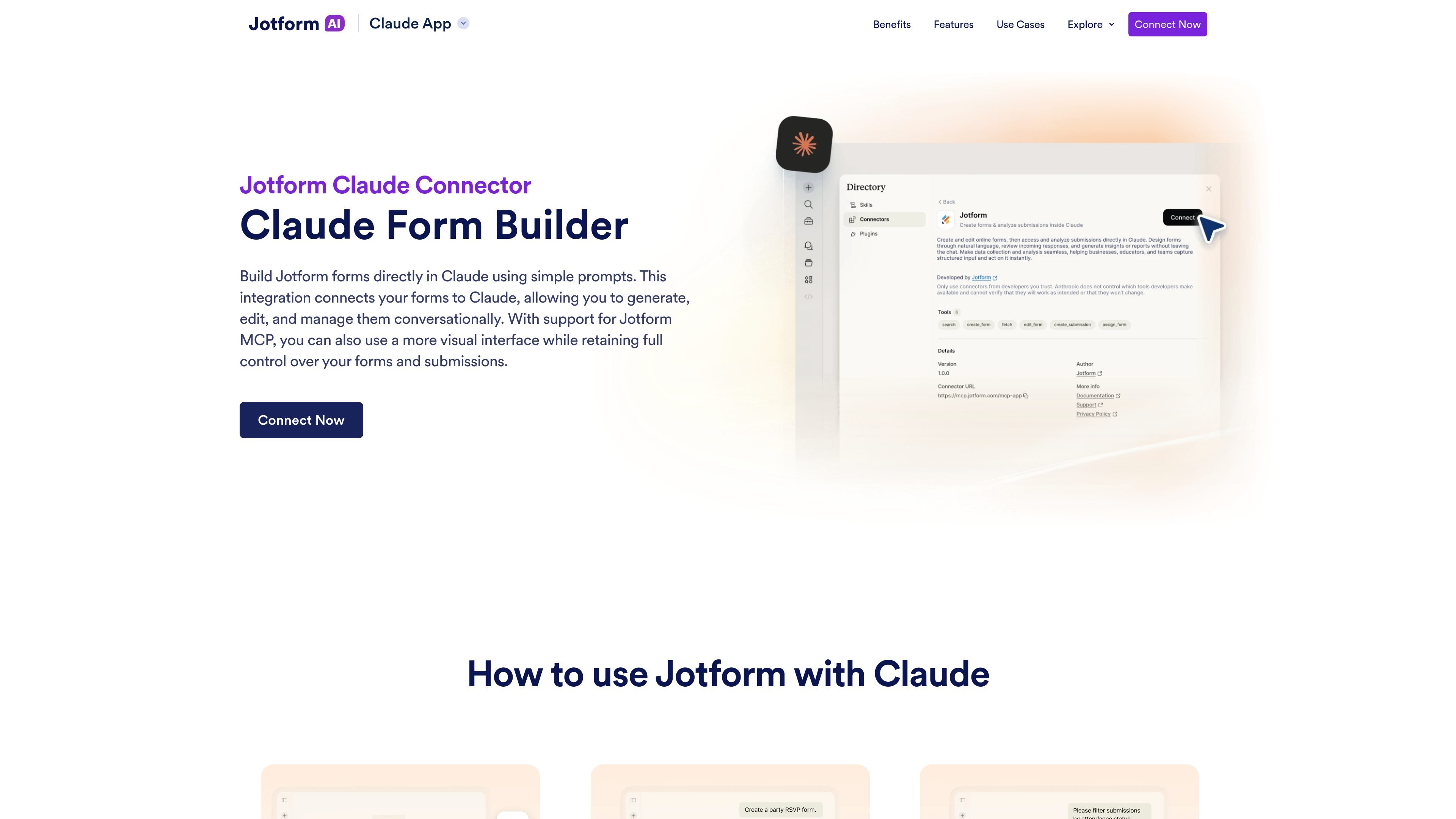 Jotform Claude App