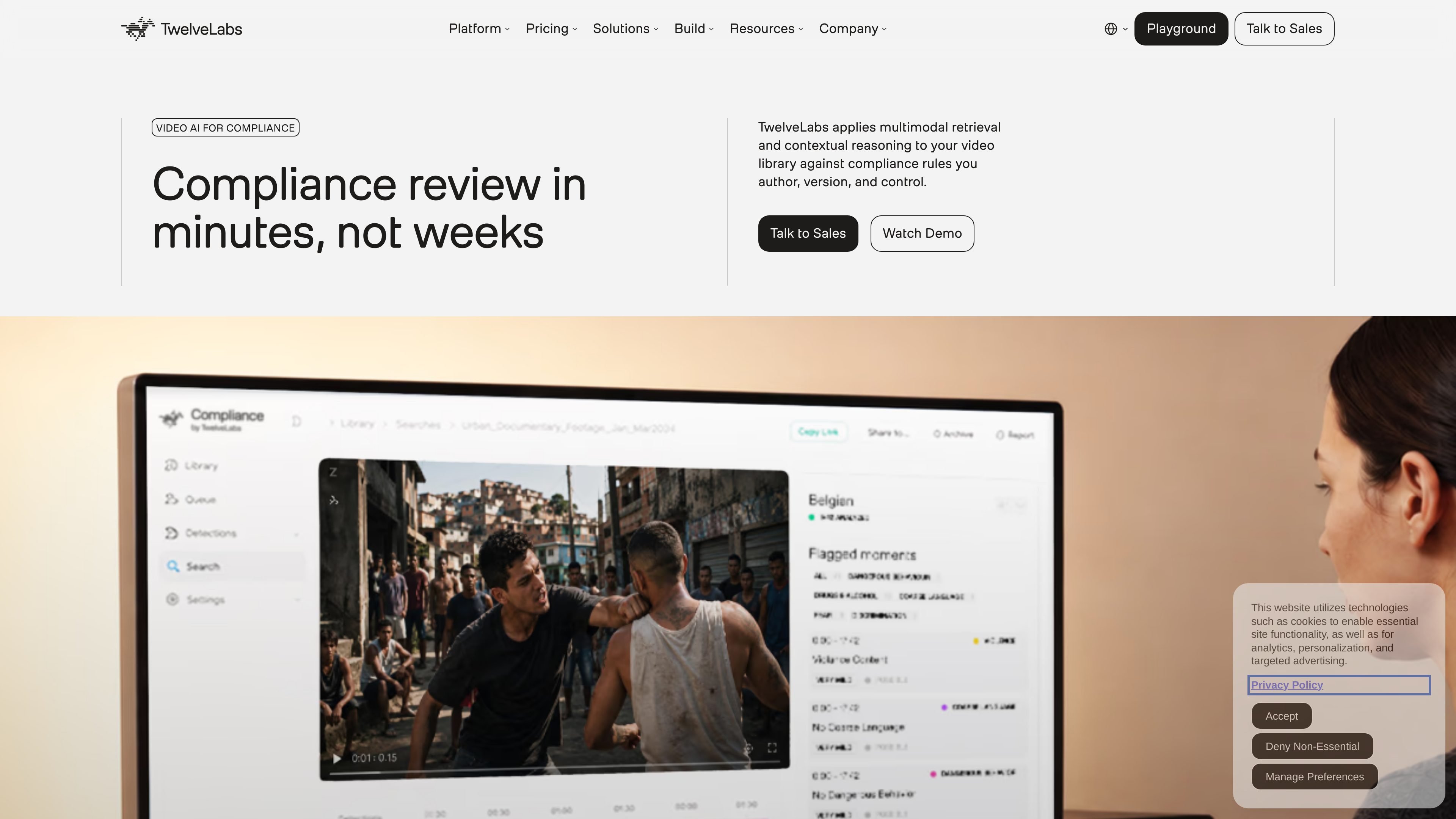 Compliance by TwelveLabs