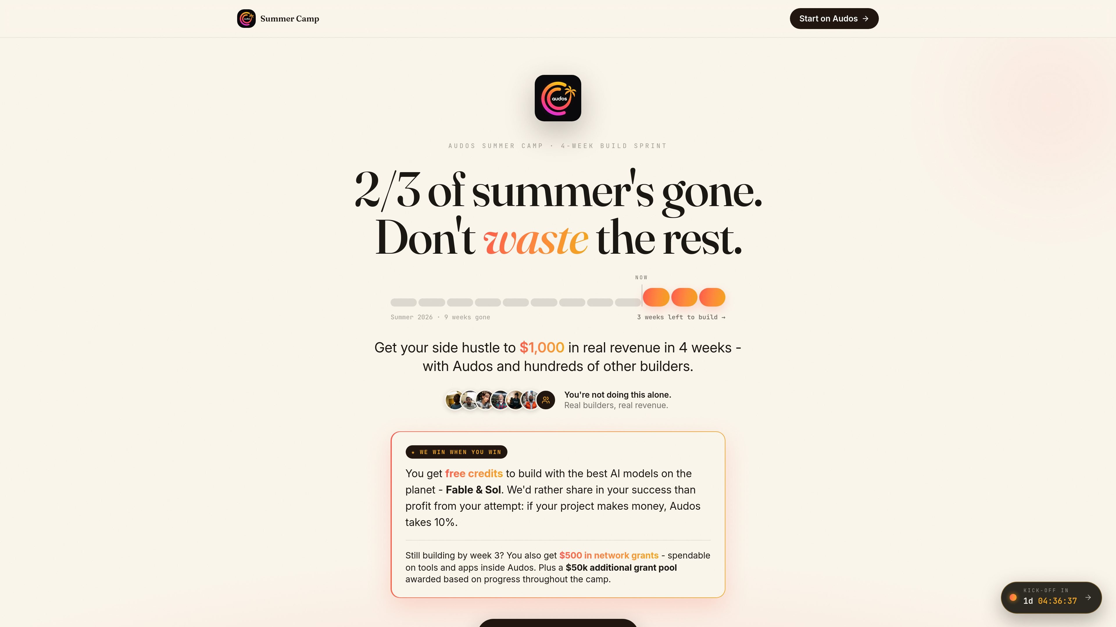 Audos Summer Camp