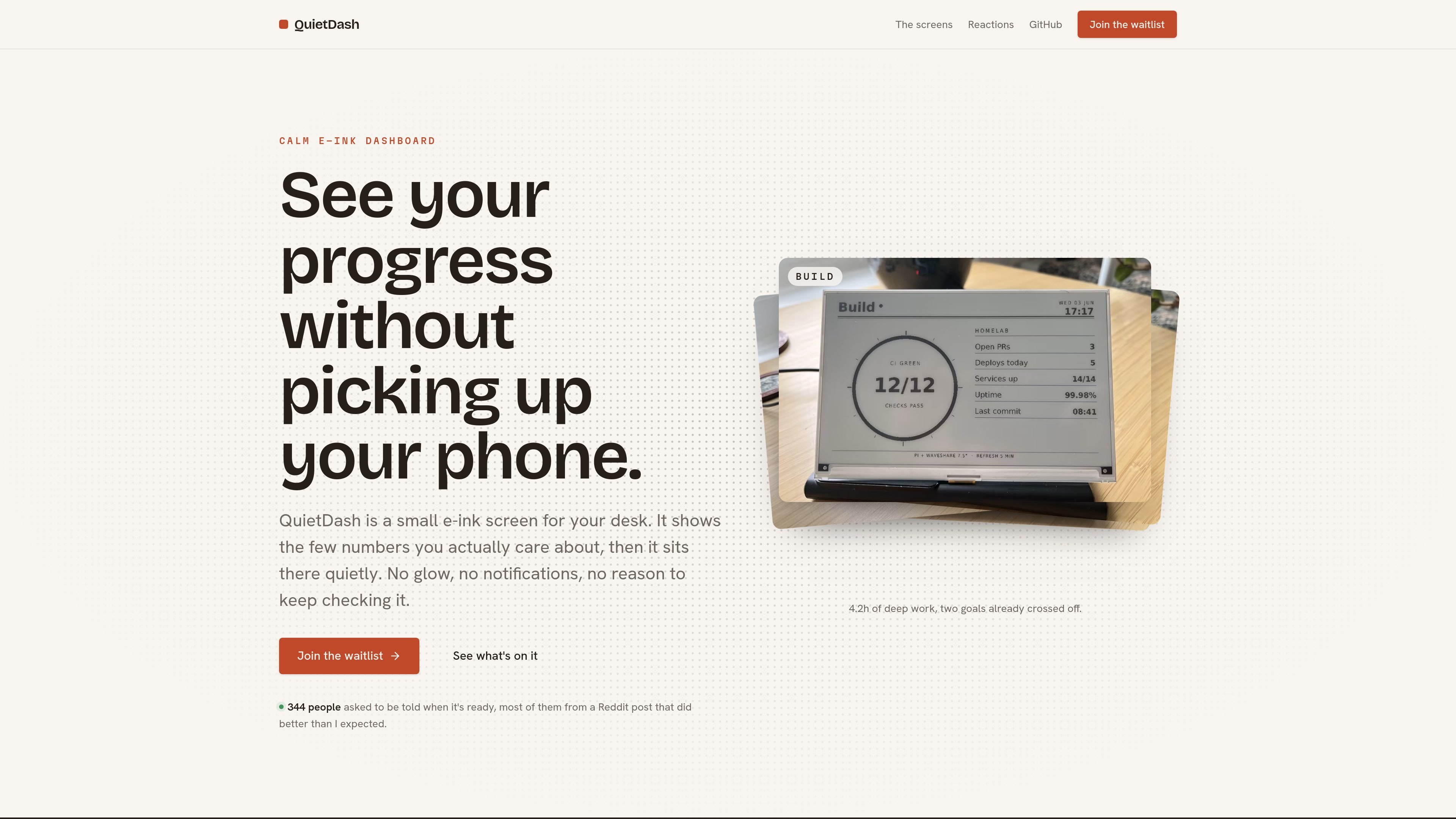QuietDash