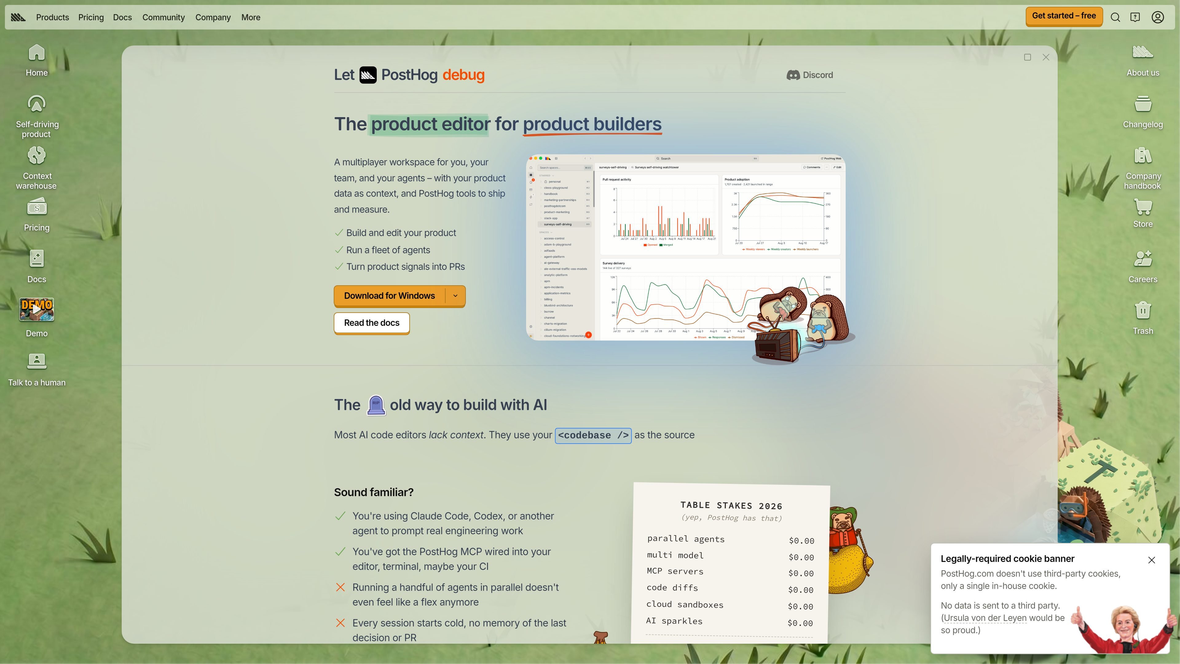 PostHog Desktop