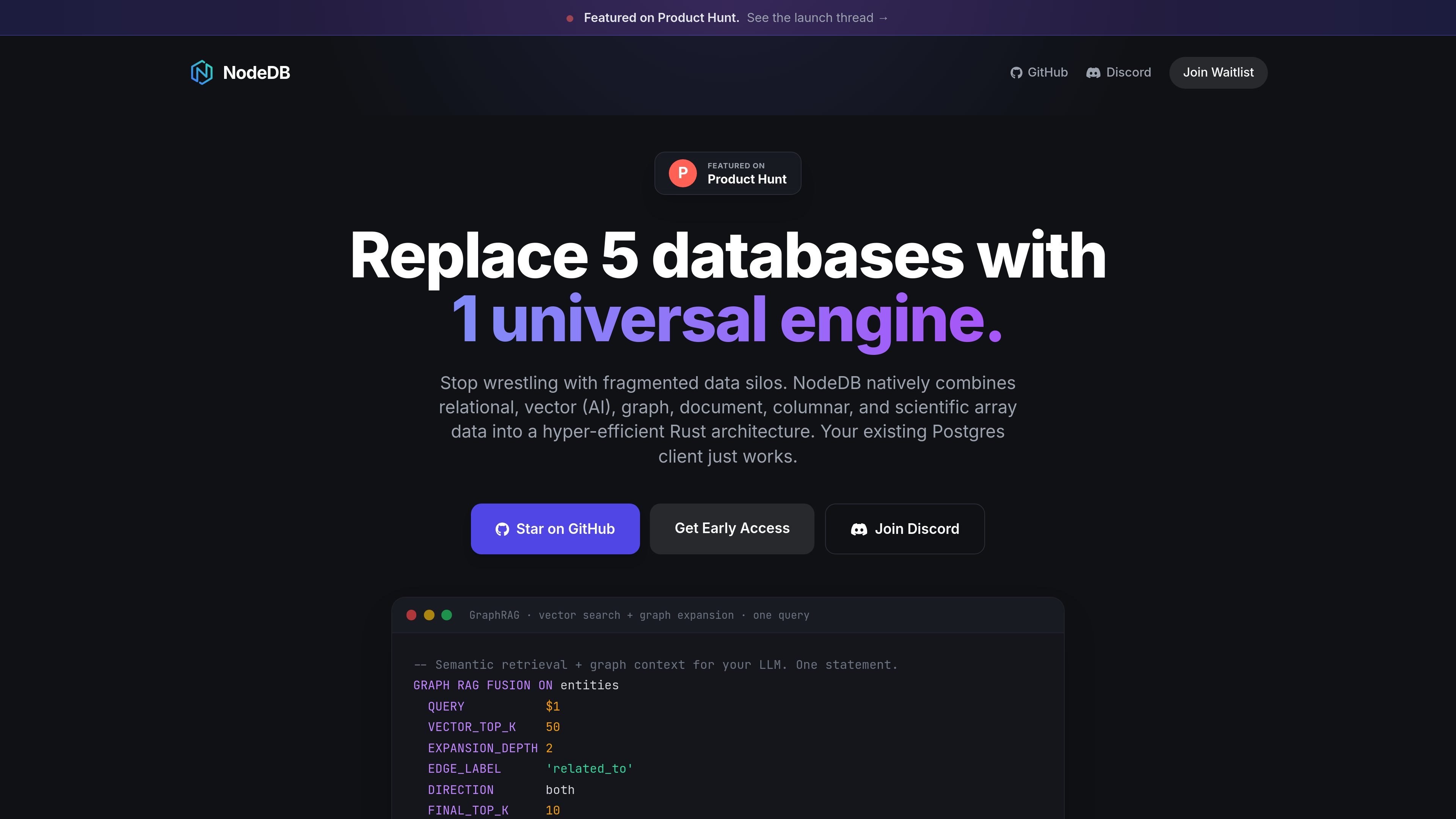 NodeDB