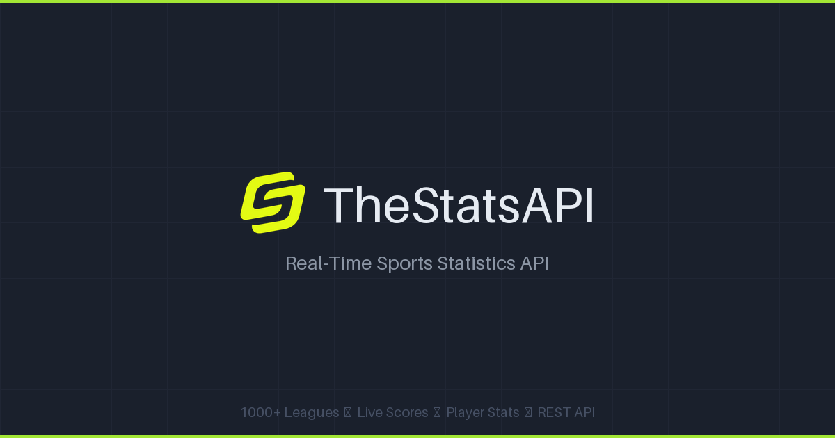 TheStatsAPI