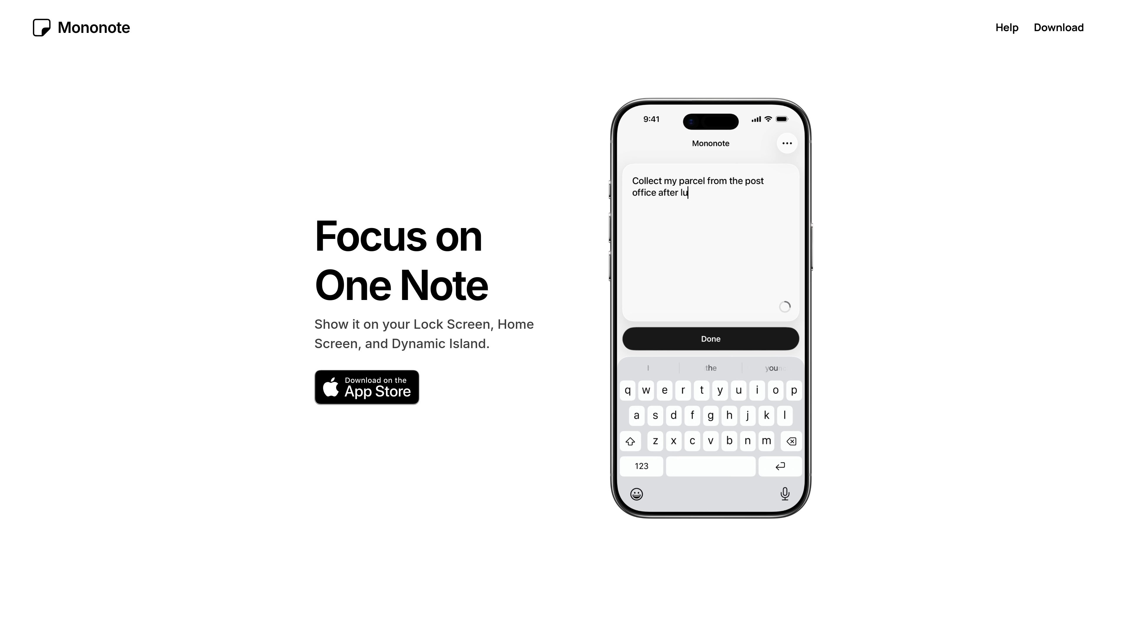 Mononote