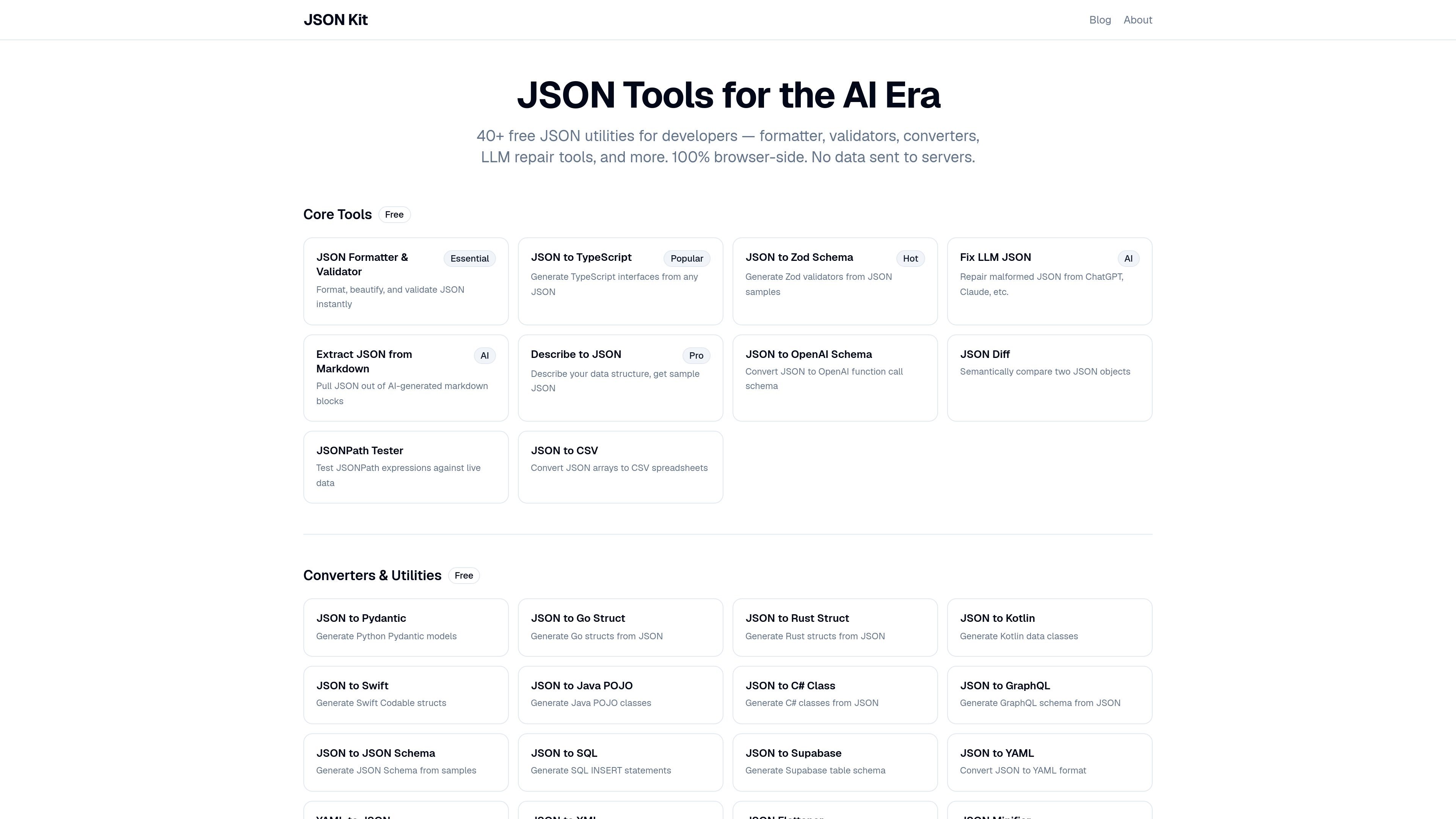 JSON Kit