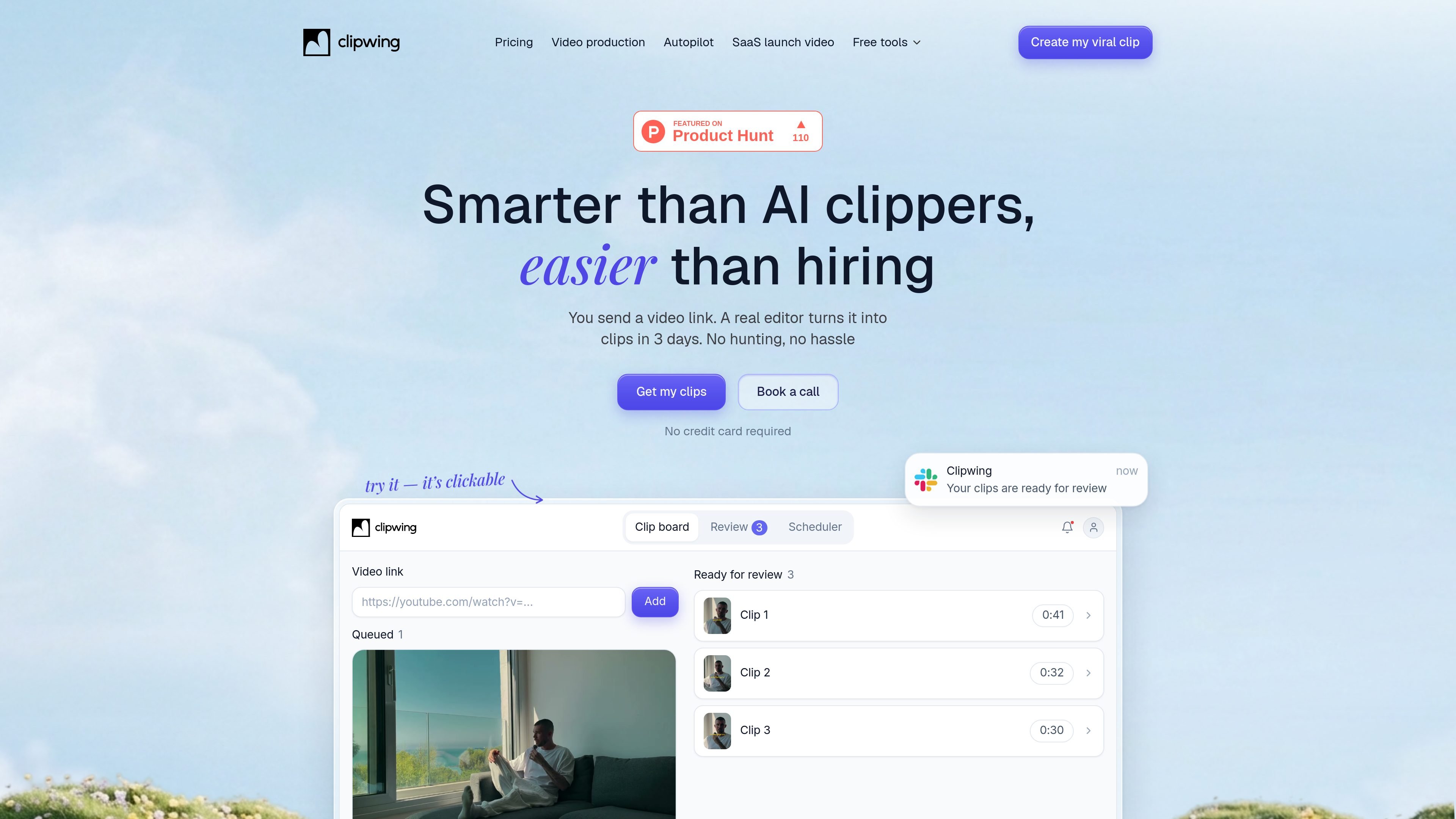 Clipwing