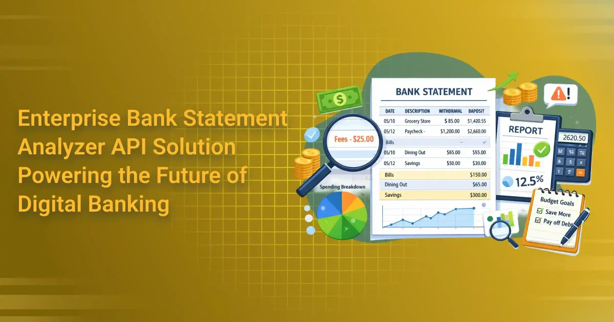 AZAPI.ai Enterprise Bank Statement Analyzer API Solution