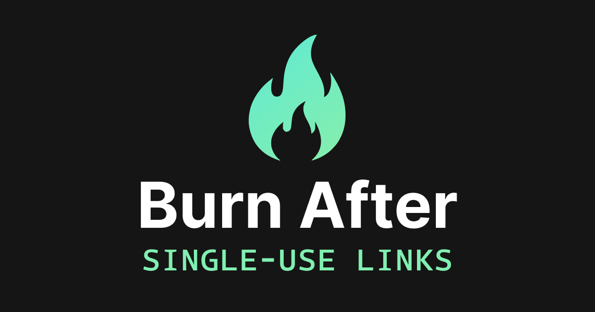 Burn After