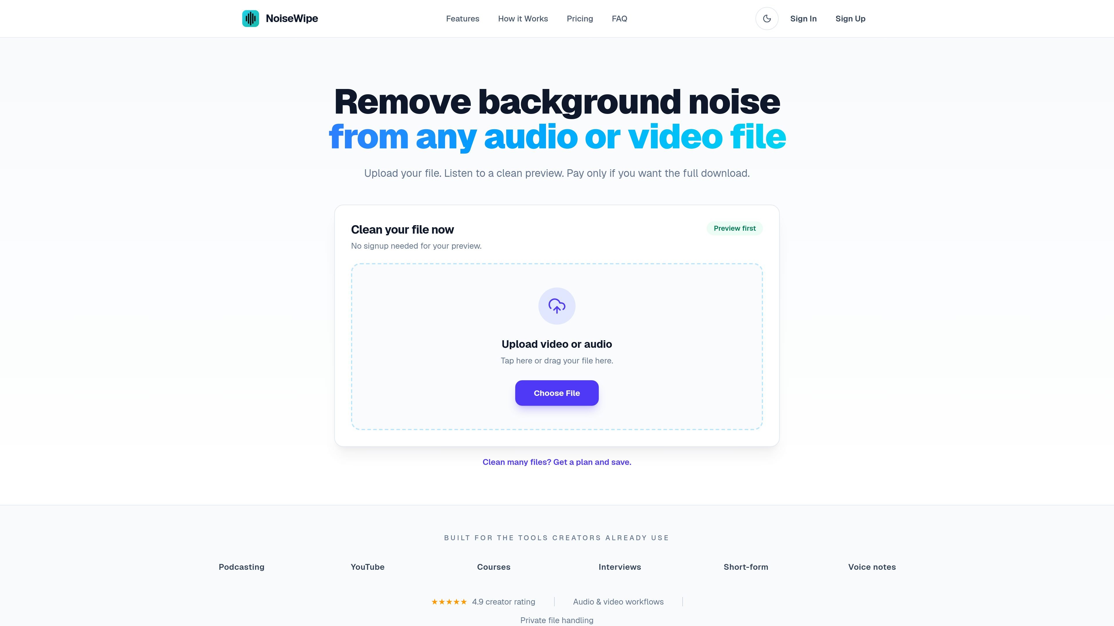 NoiseWipe