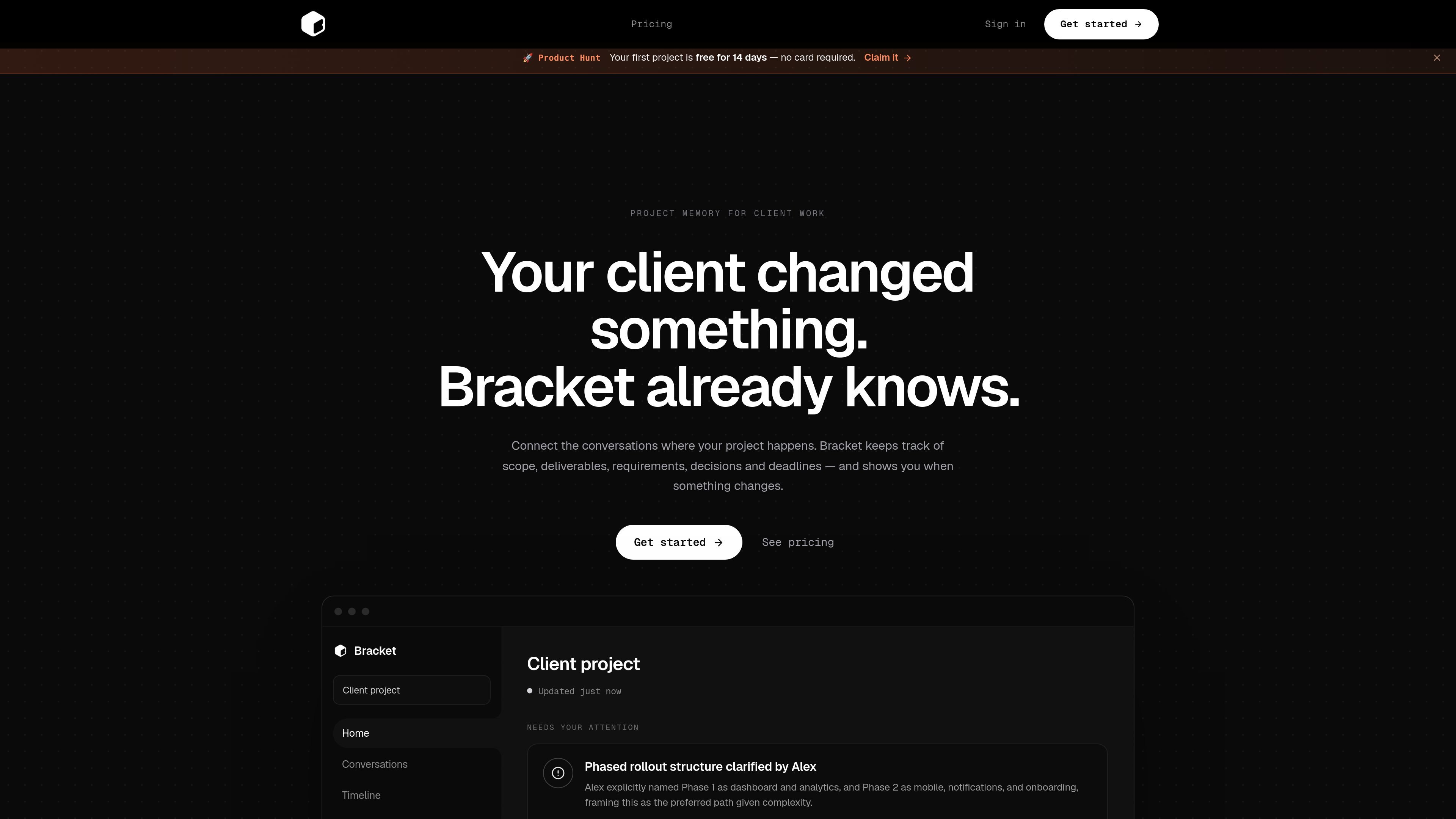 Bracket