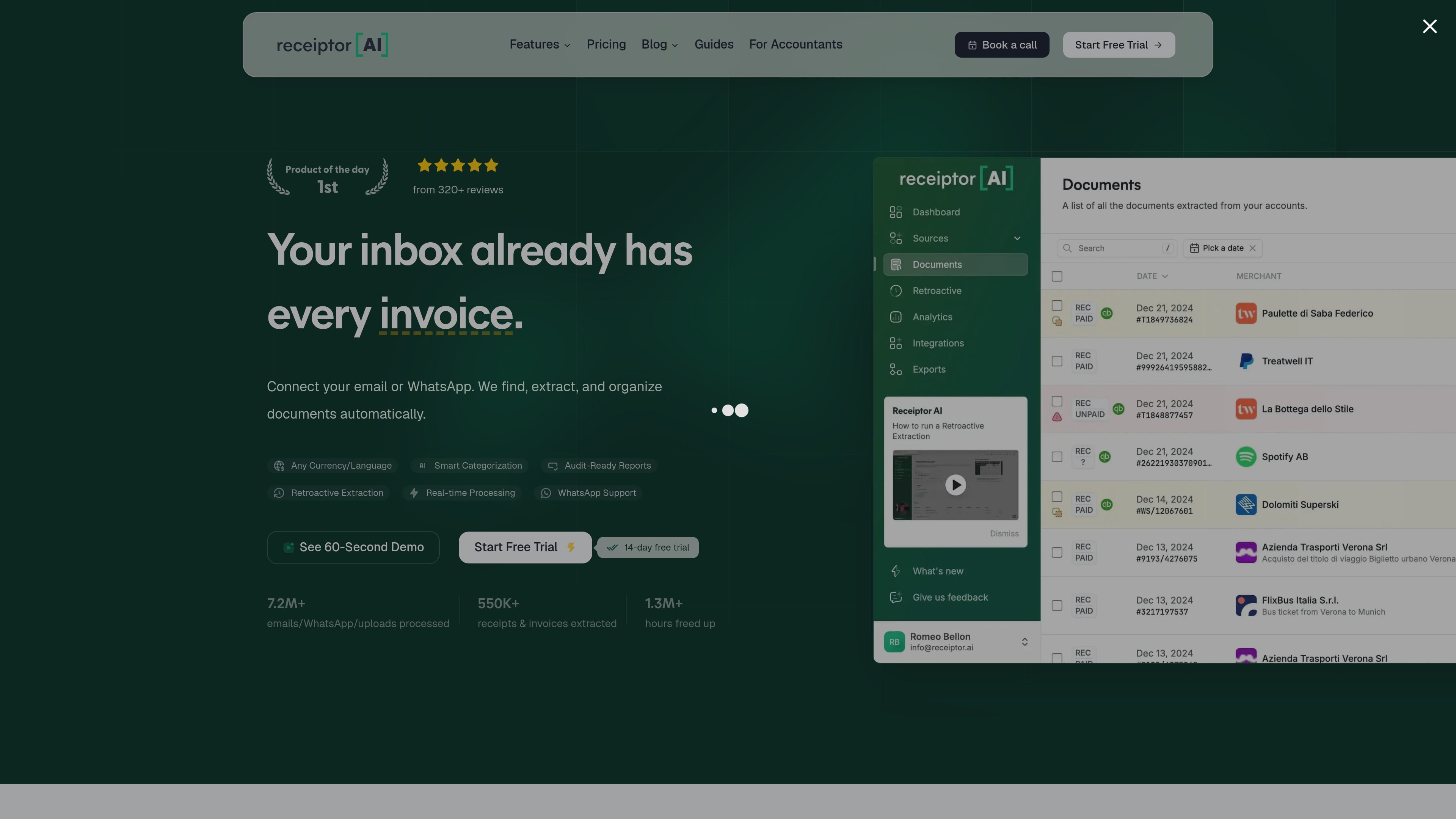 Receiptor AI