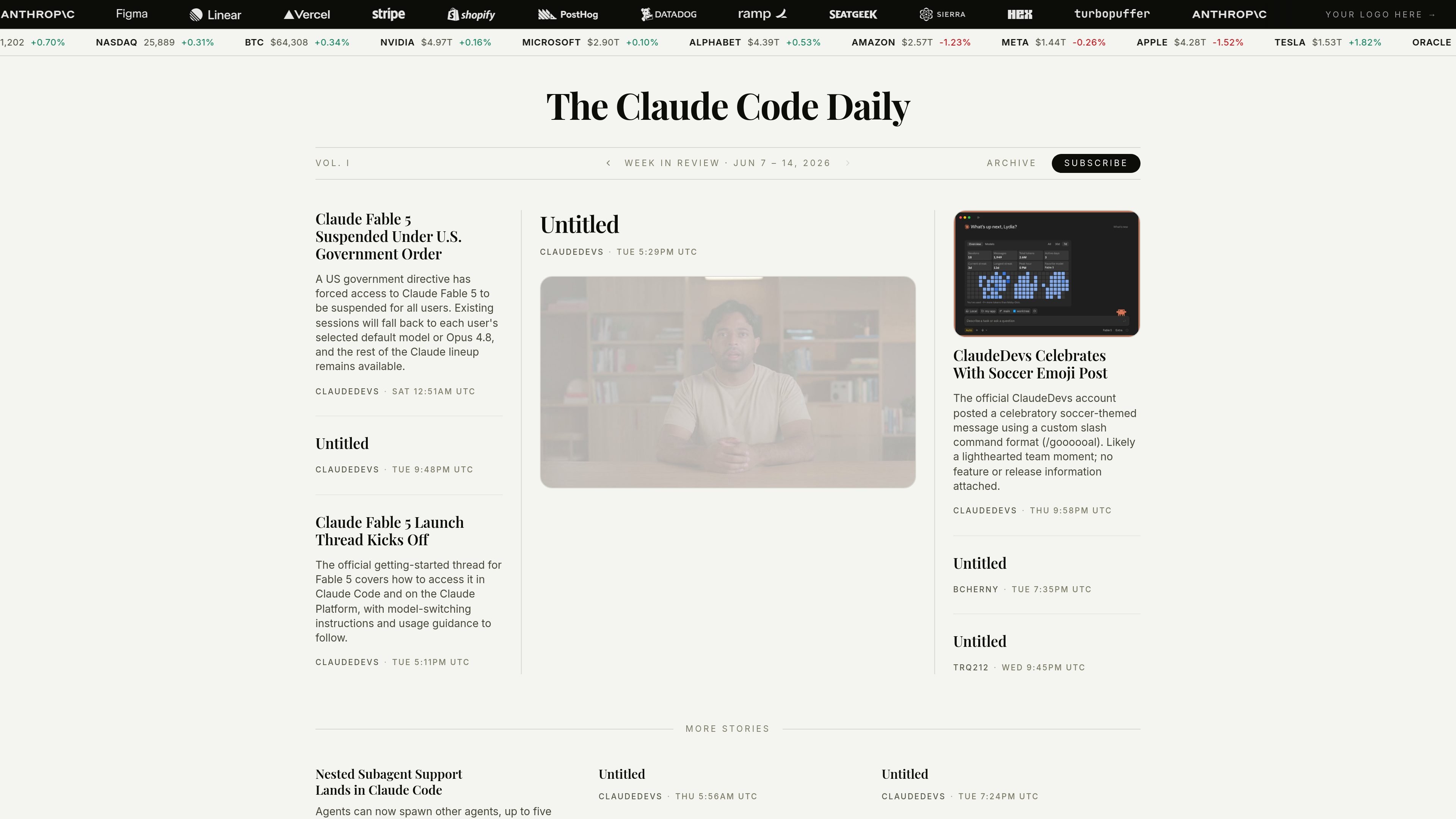 The Claude Code Daily
