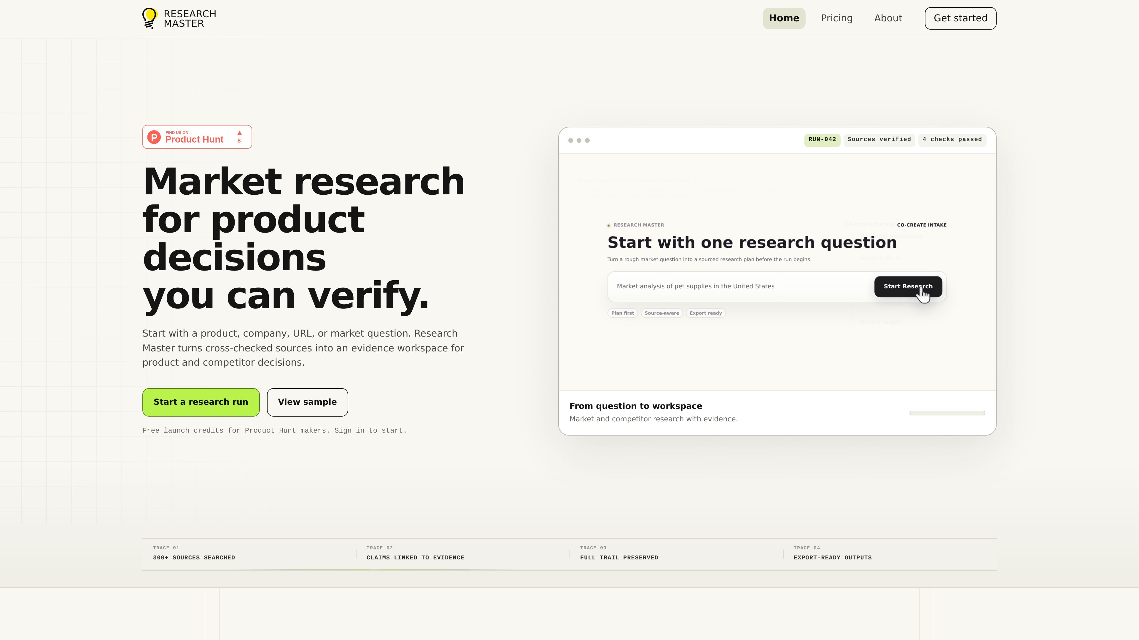 Research Master AI