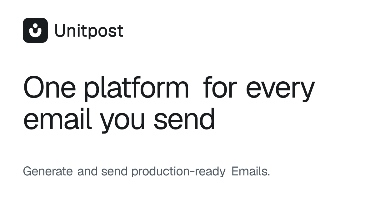 Unitpost