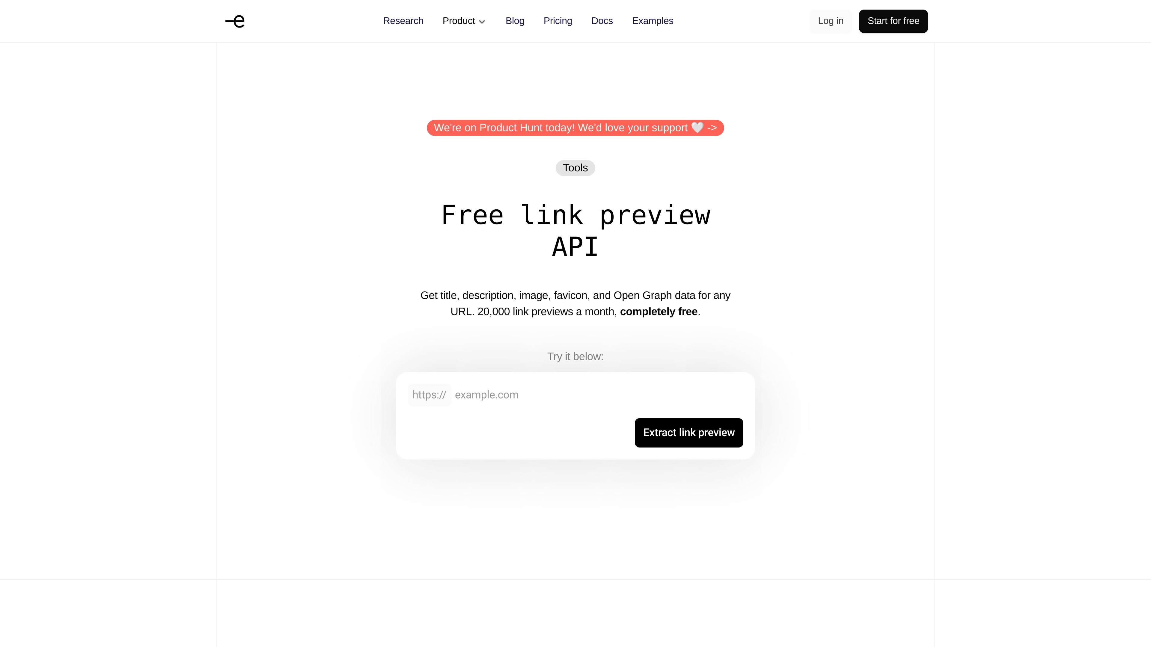 Exabase Link Preview