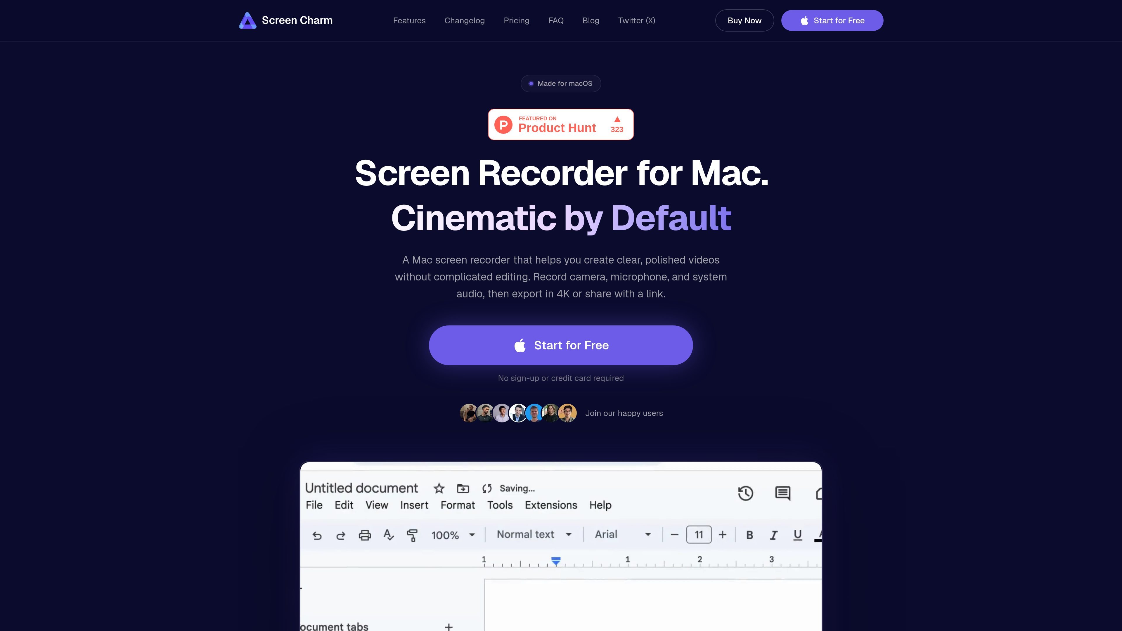 Screen Charm