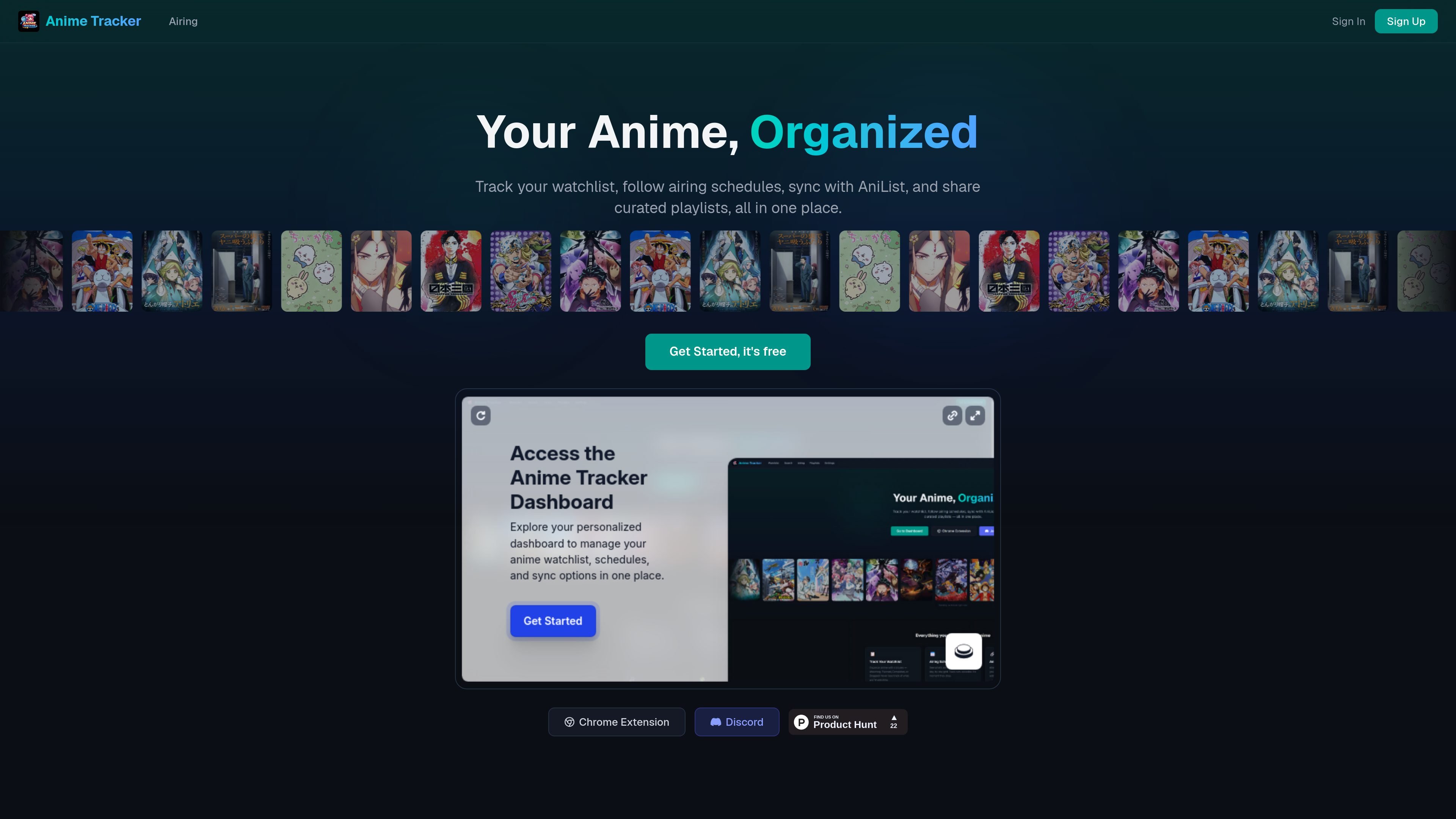 Anime Tracker