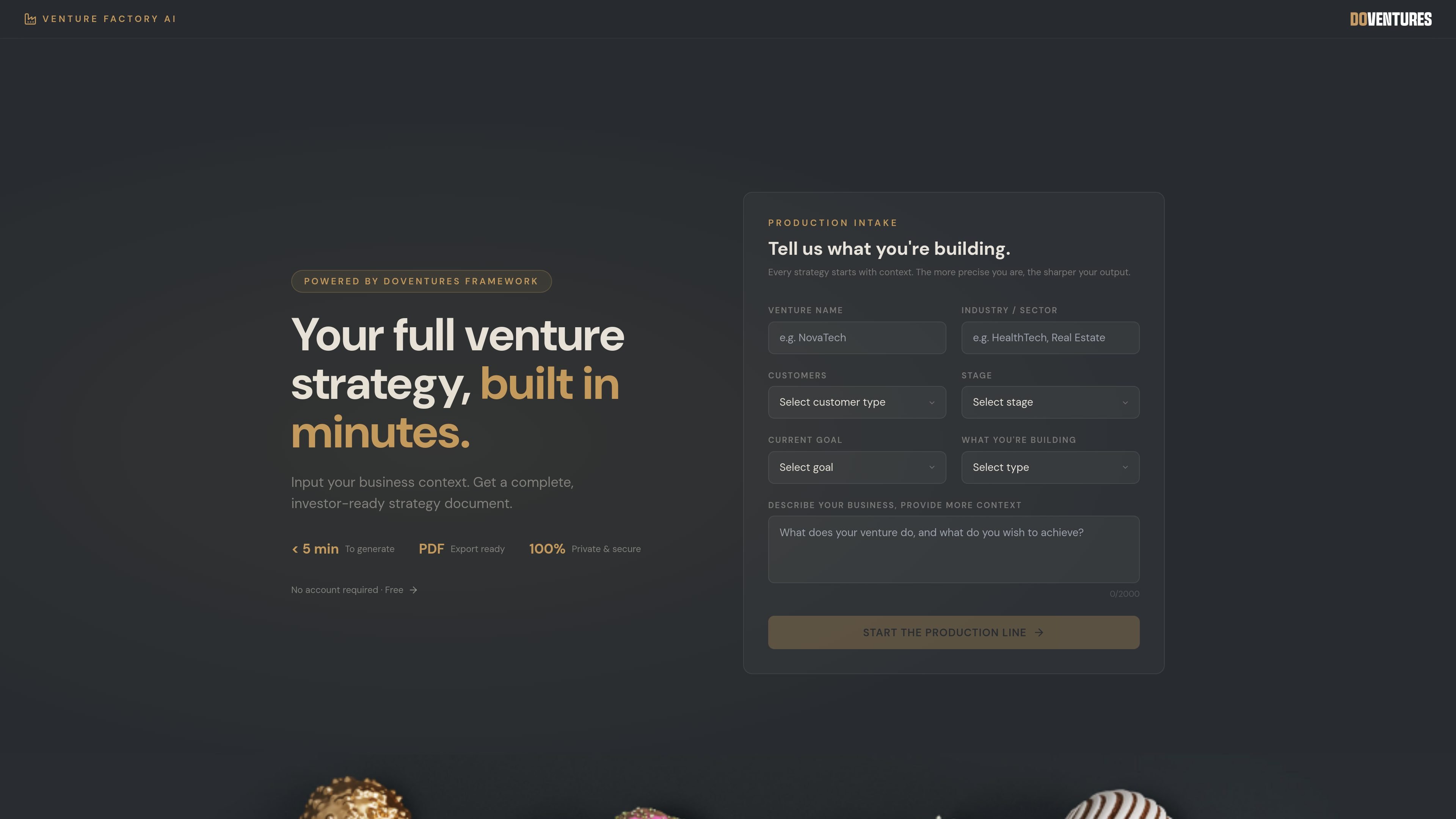 VENTURE FACTORY AI