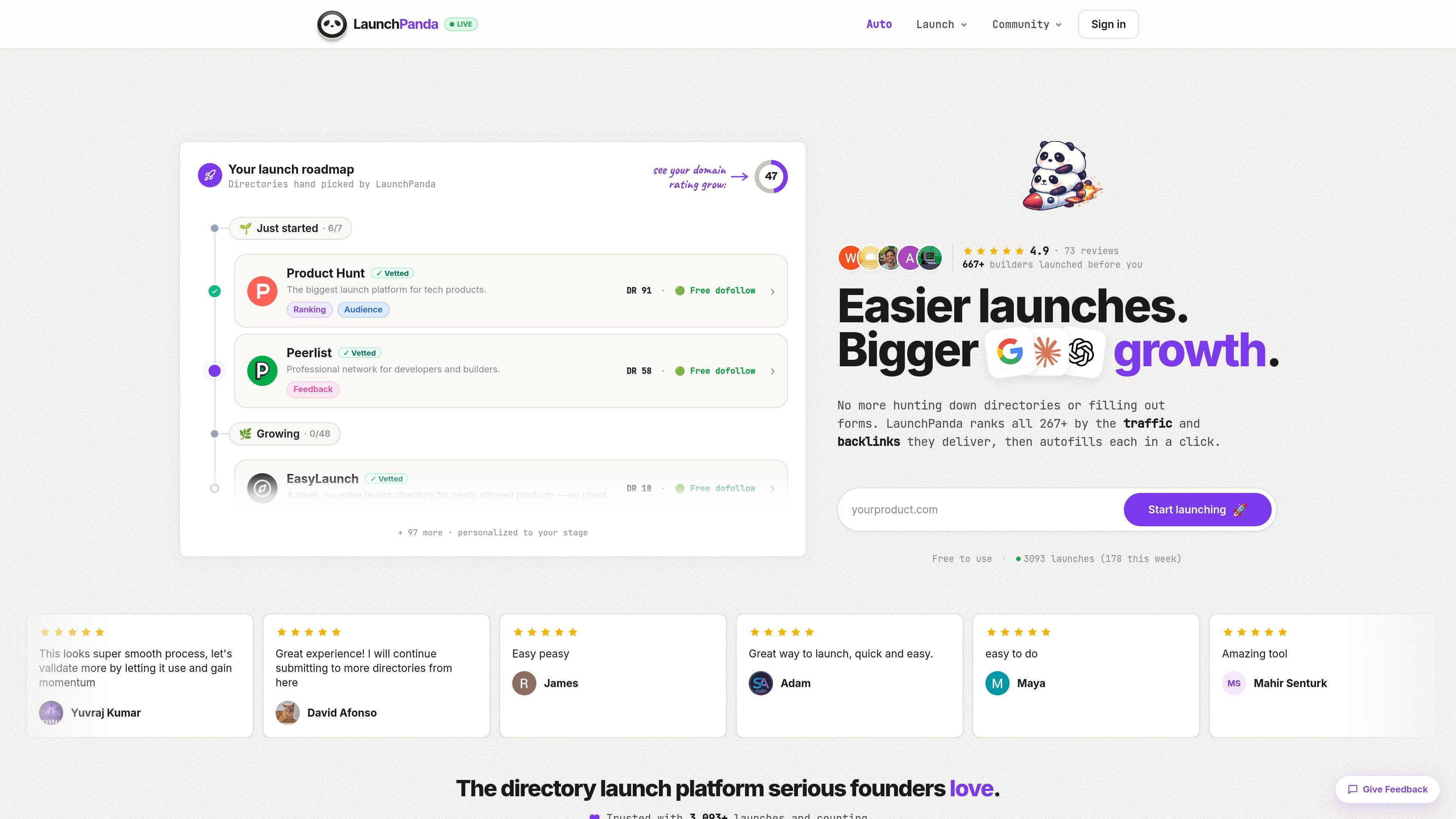 LaunchPanda