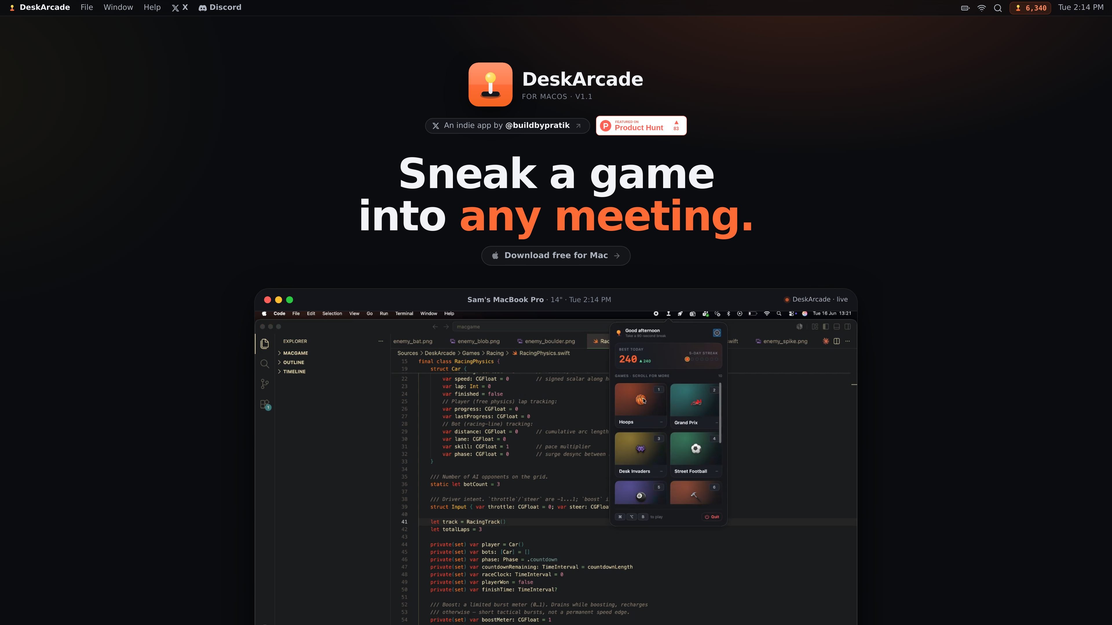 DeskArcade