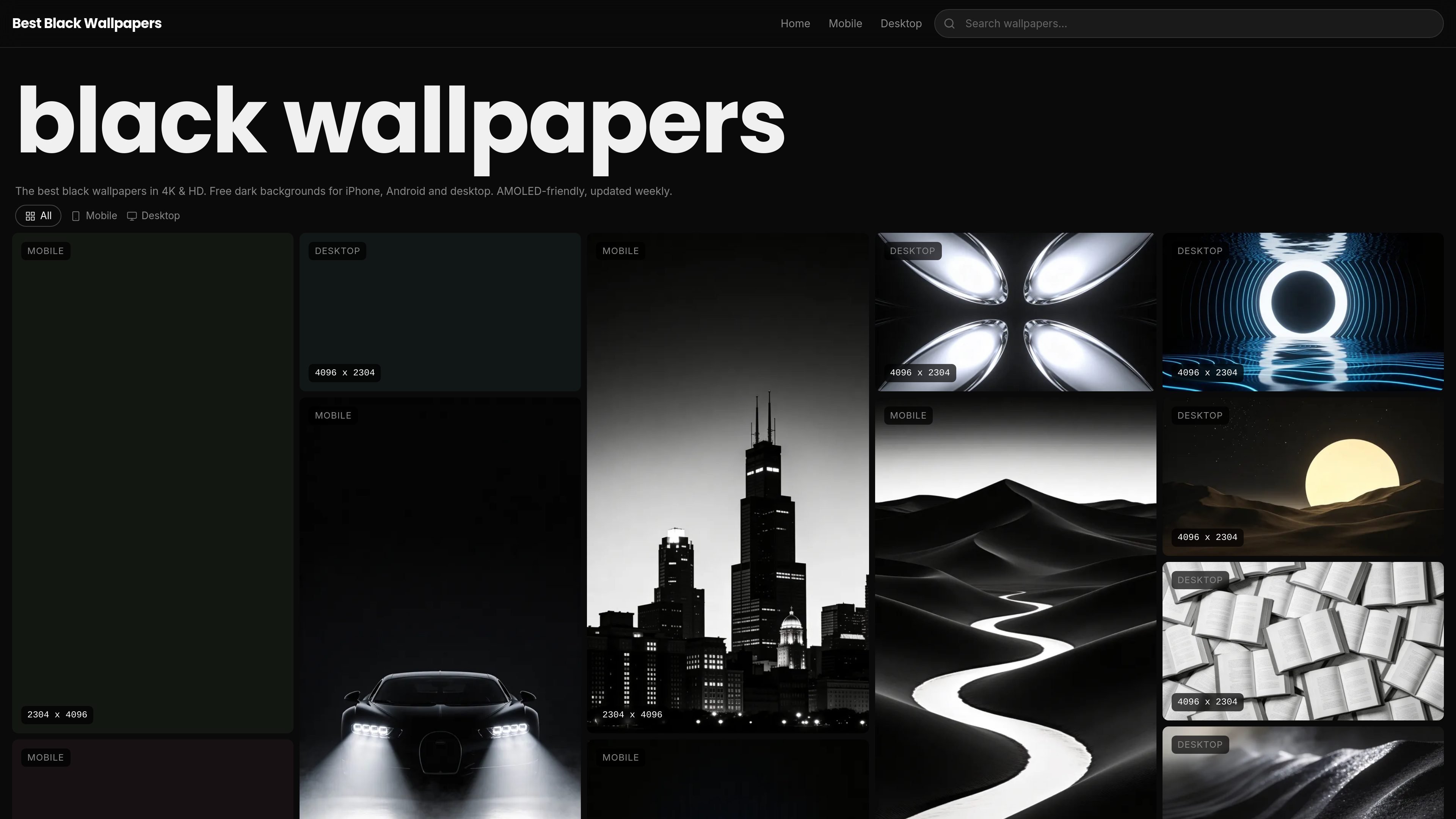 Black Wallpapers
