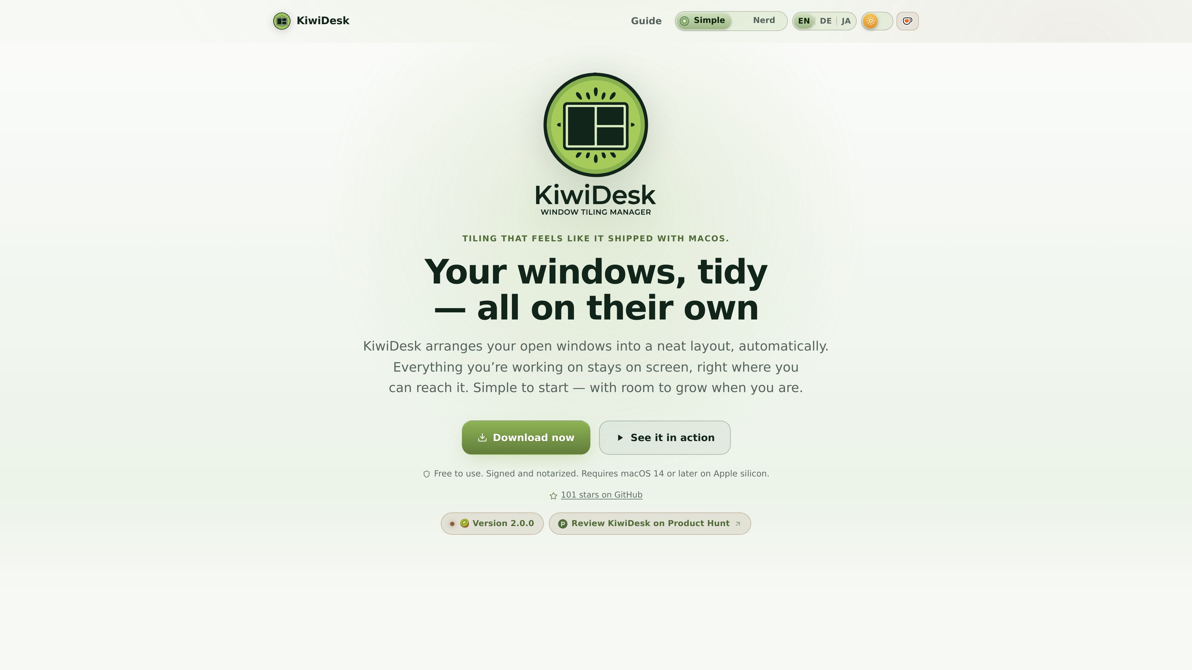 KiwiDesk