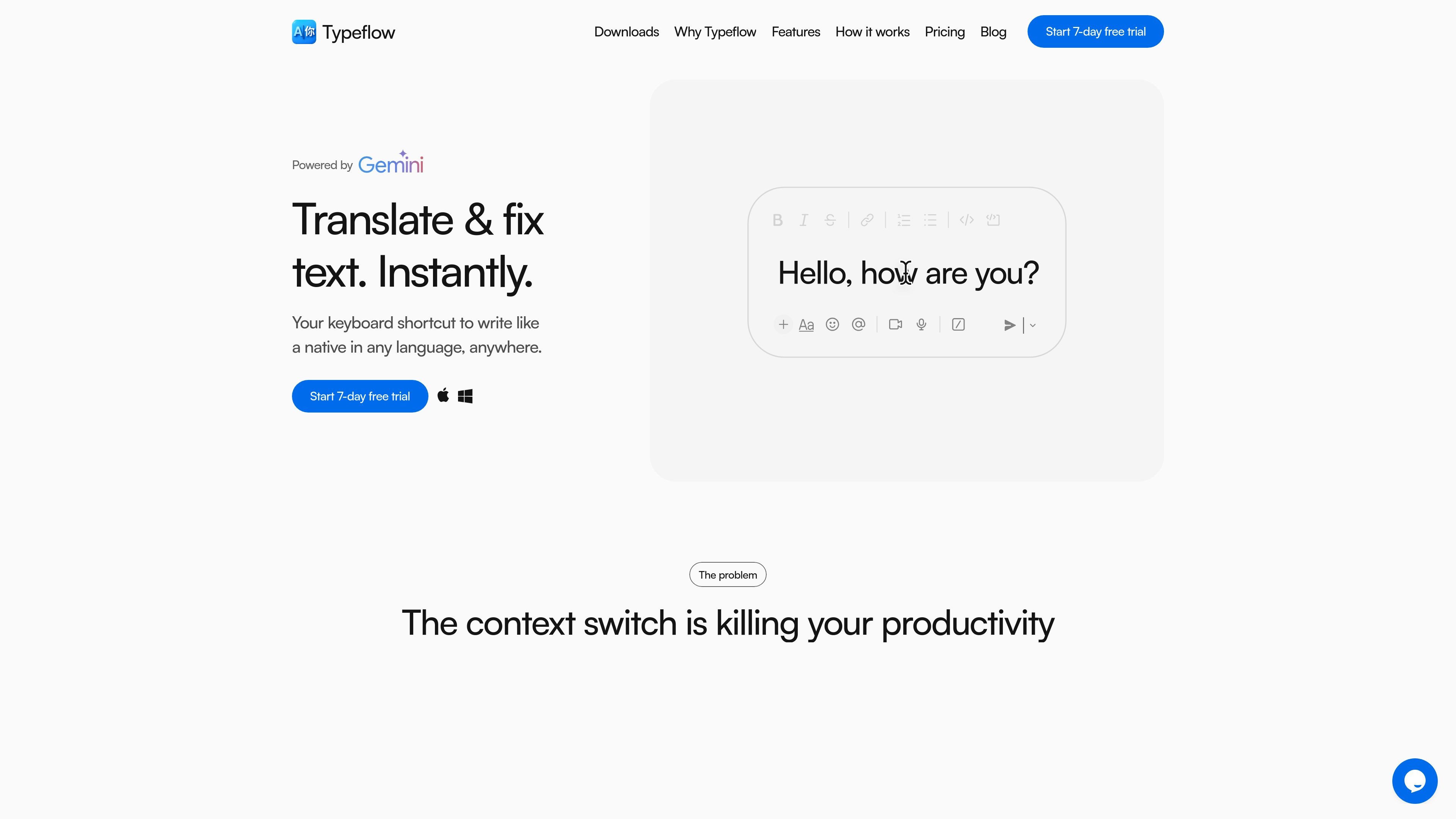 Typeflow