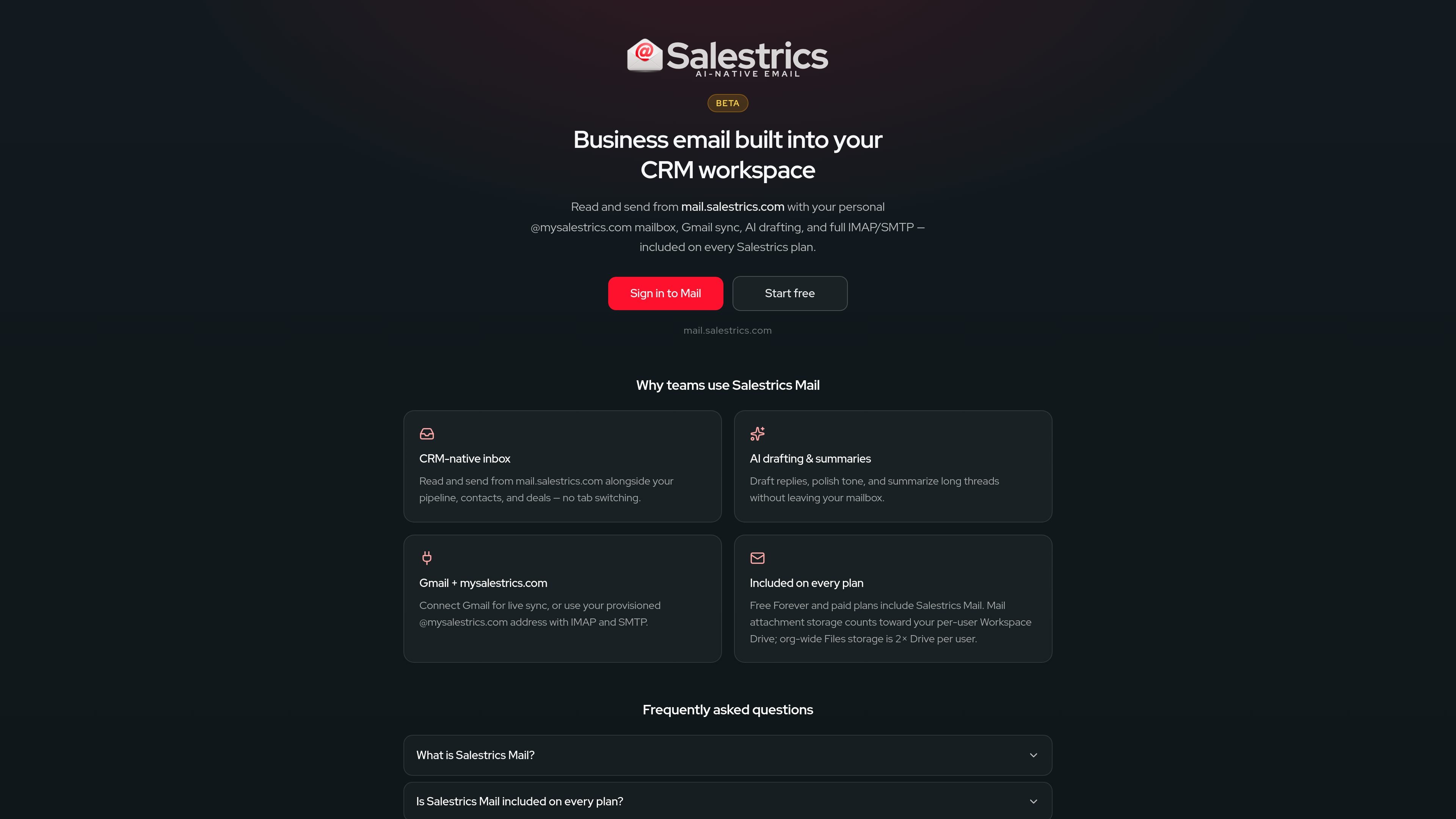 Salestrics Mail