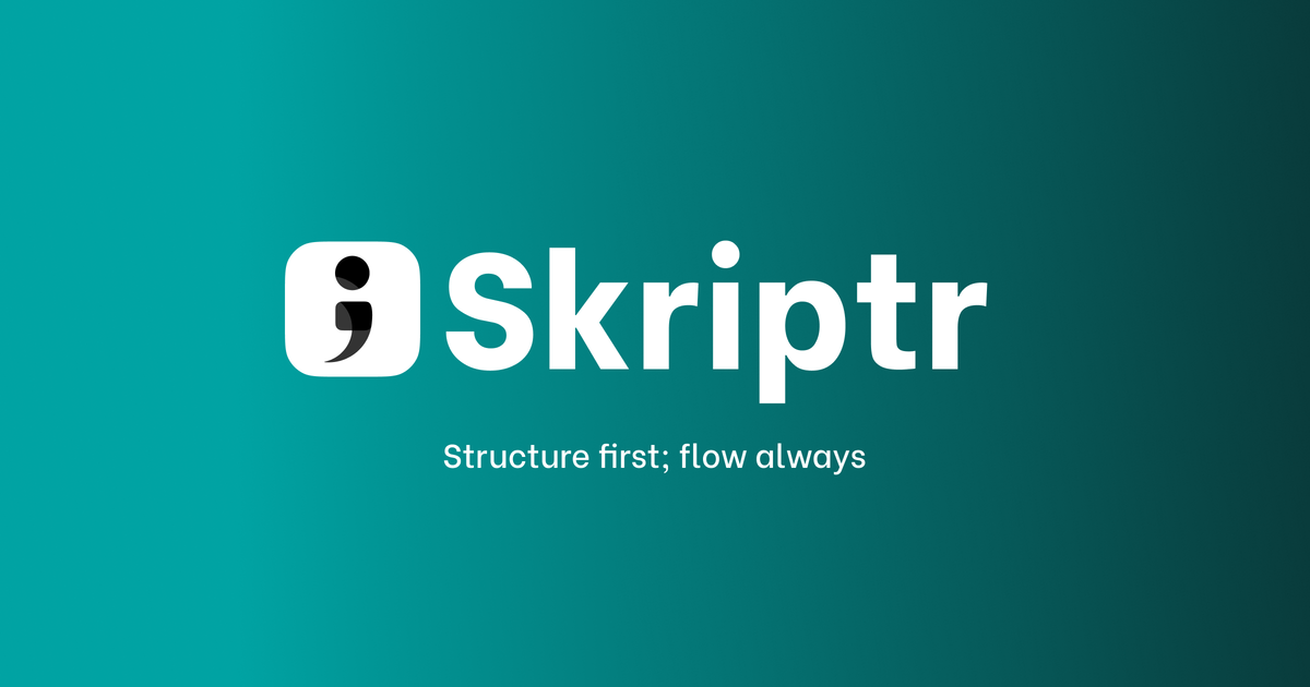 Skriptr