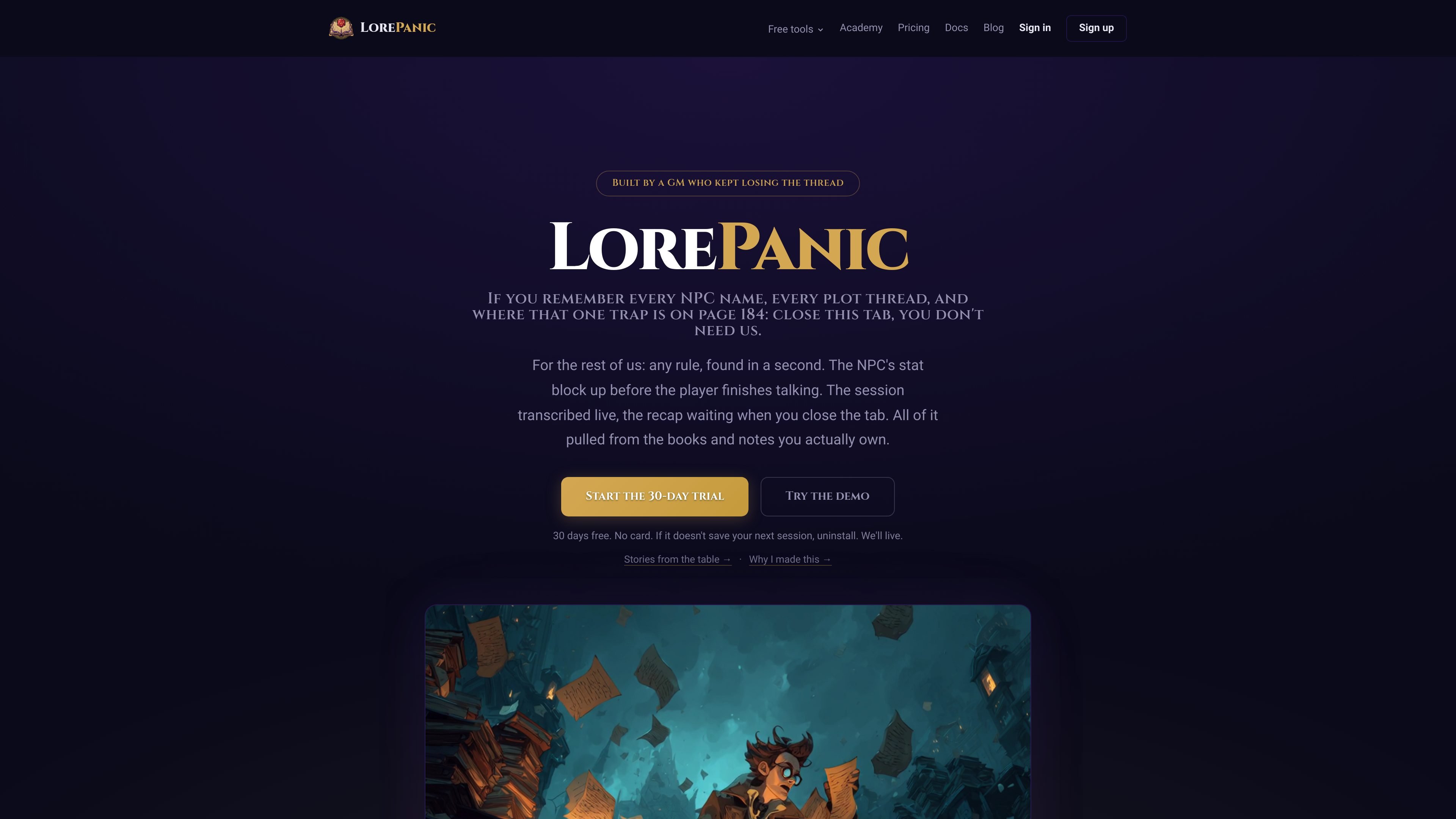 LorePanic