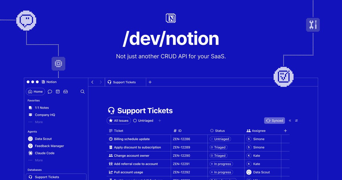 Notion’s Developer Platform