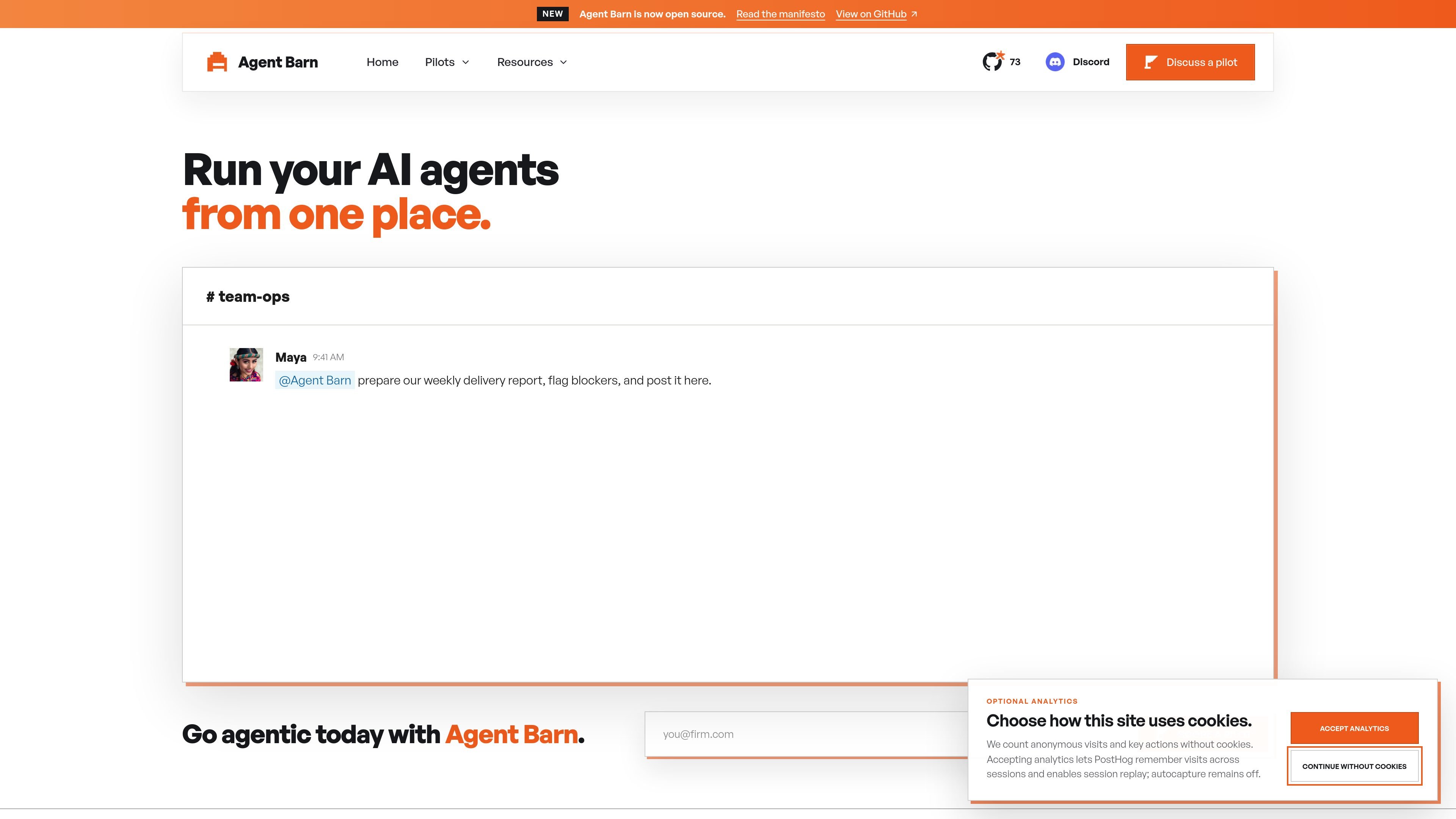 Agent Barn