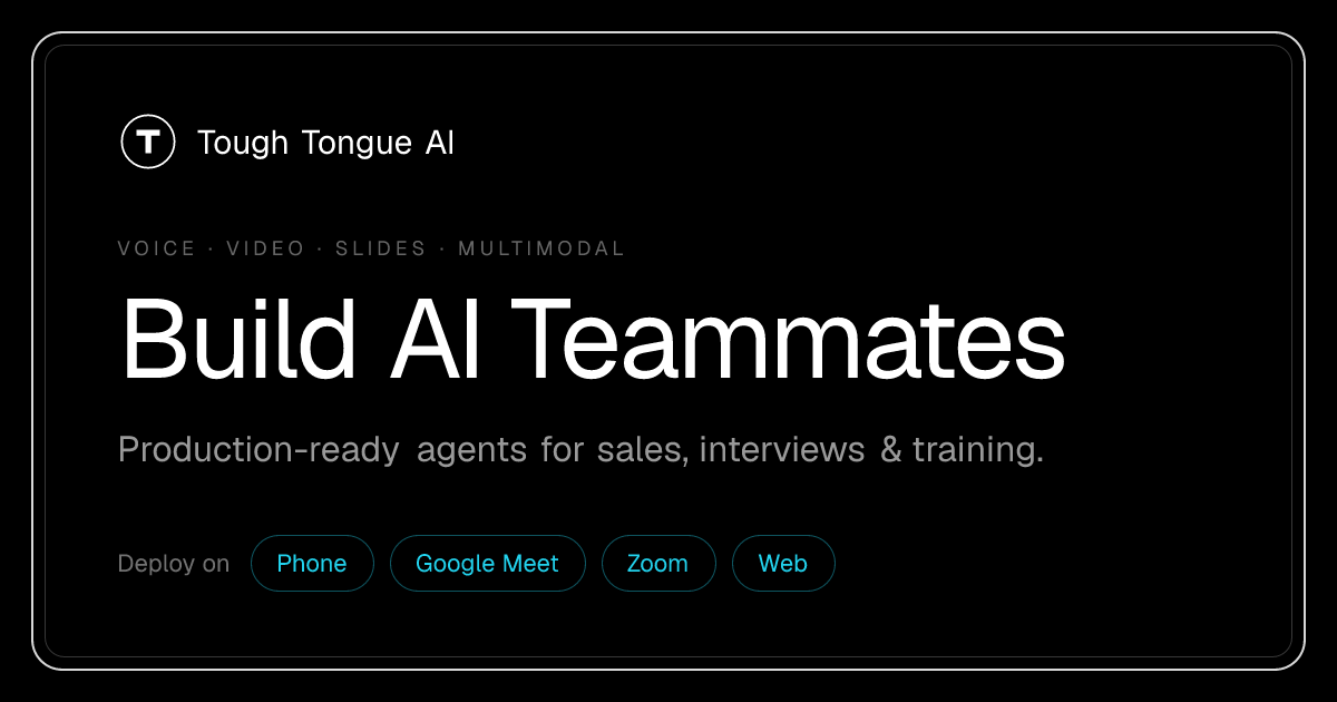 Tough Tongue AI