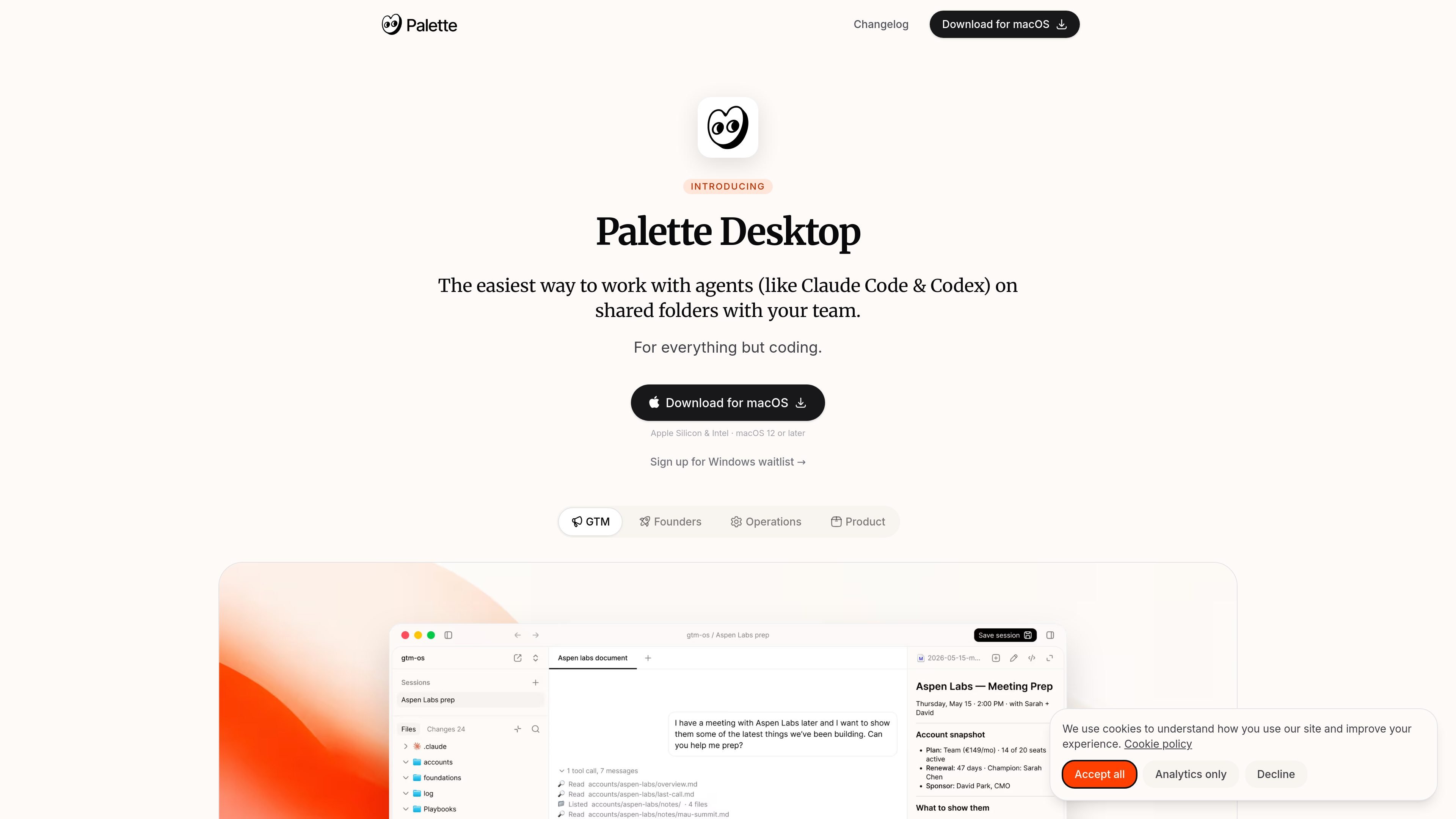 Palette Desktop